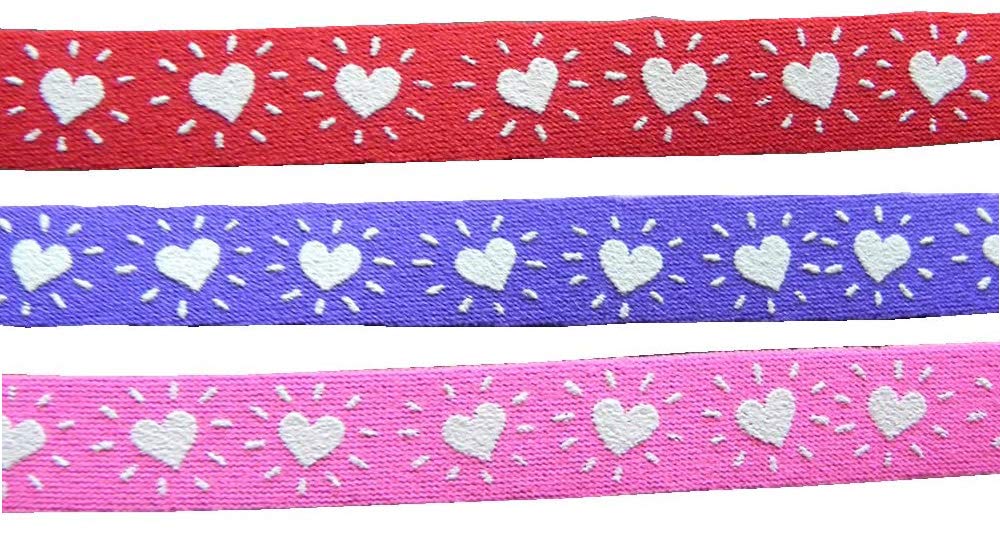 Beastie Bands Cat Collar, Hearts (Color Will Vary)