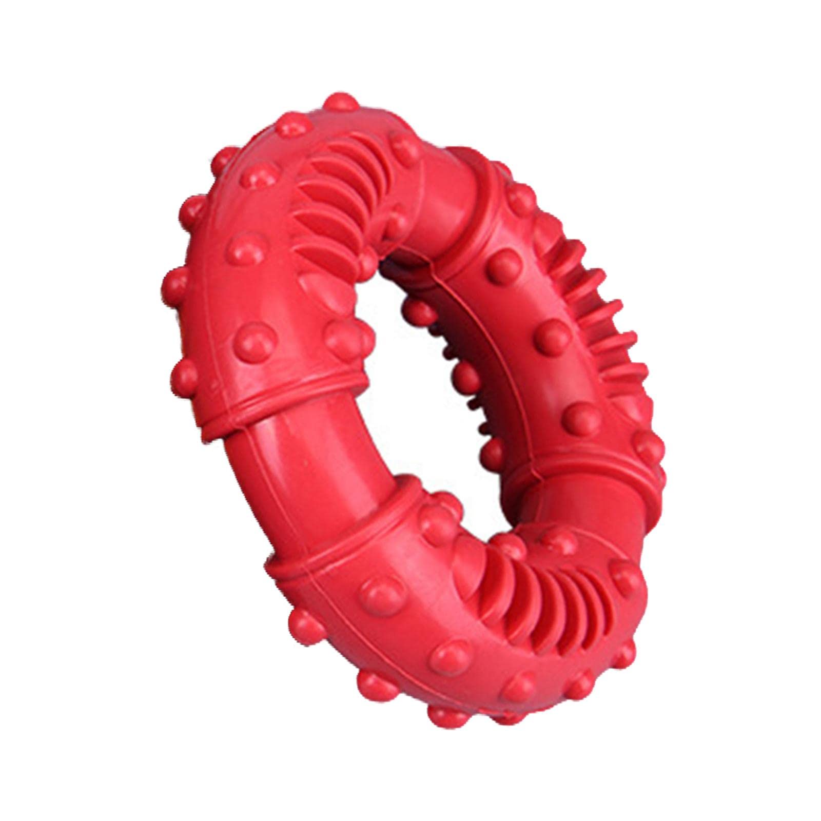 Myaddiction Dog Chew Toys Interactive Aggressive Teething Toys Puppy Playing Red