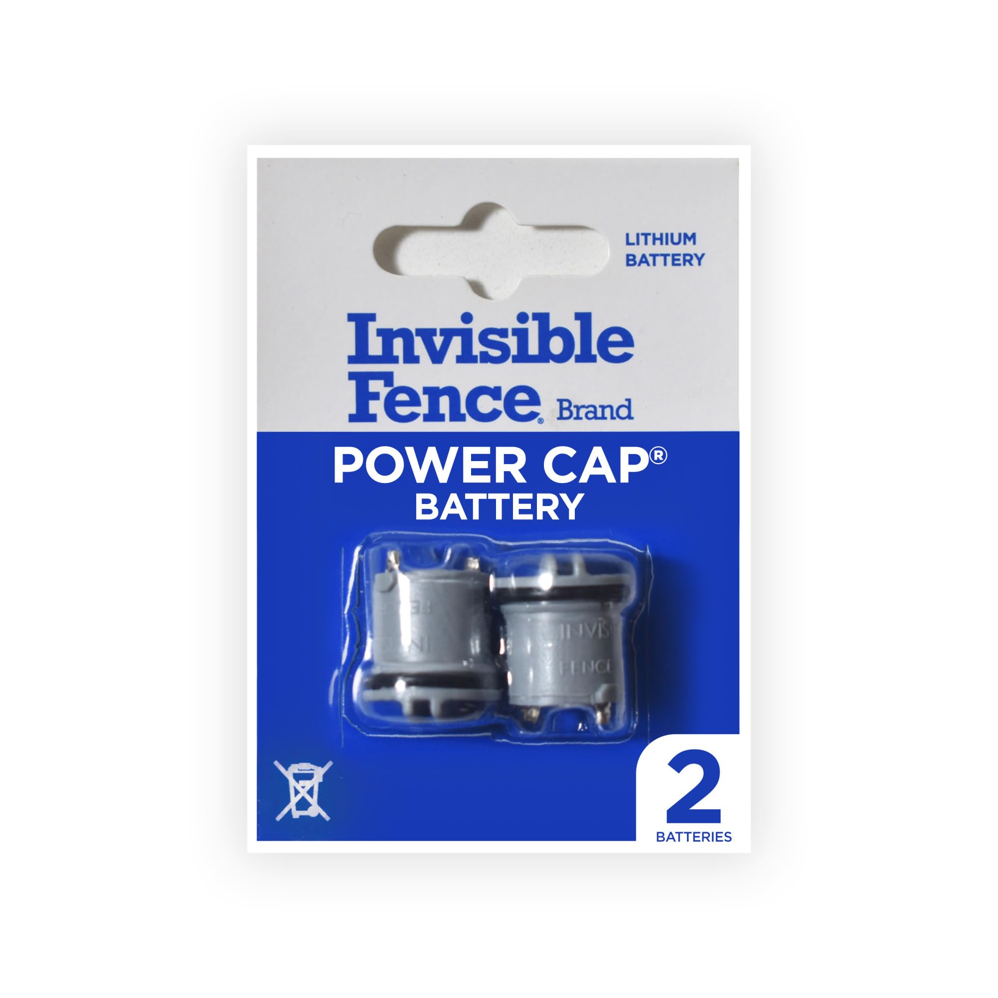 Invisible Fence Power Cap Battery; Battery For (2-Pack) Electric Collar Batteries For Dog Collars Original Brand Product, Dog Collar