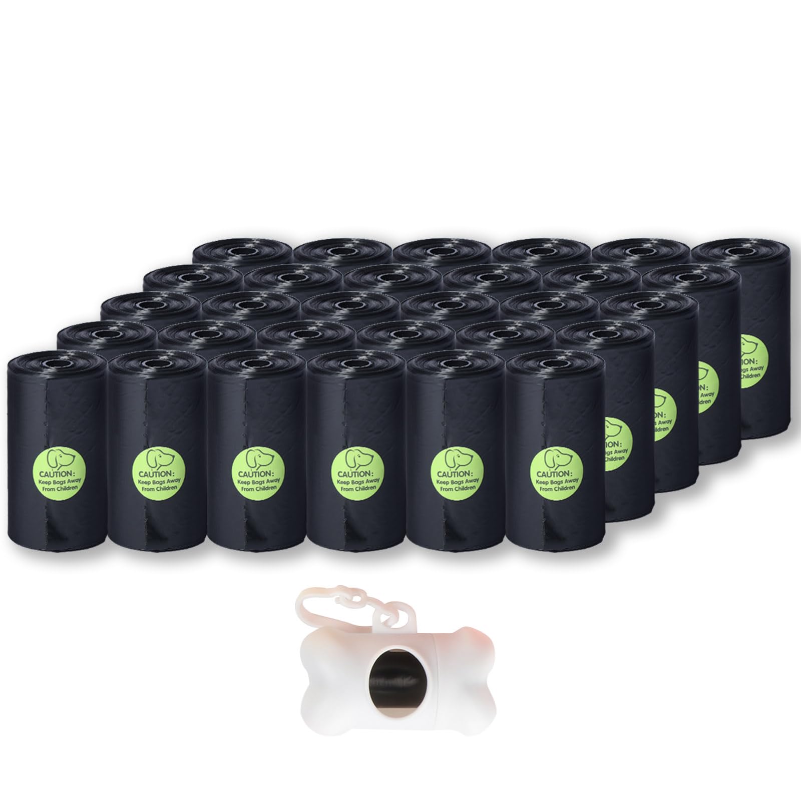 Dream&Glamour Dog Poop Bags,Value Pack,600 Count Extra Thick And Strong Poop Bags For Dogs,30 Rolls,20 Doggy Bag Per Roll,Each M