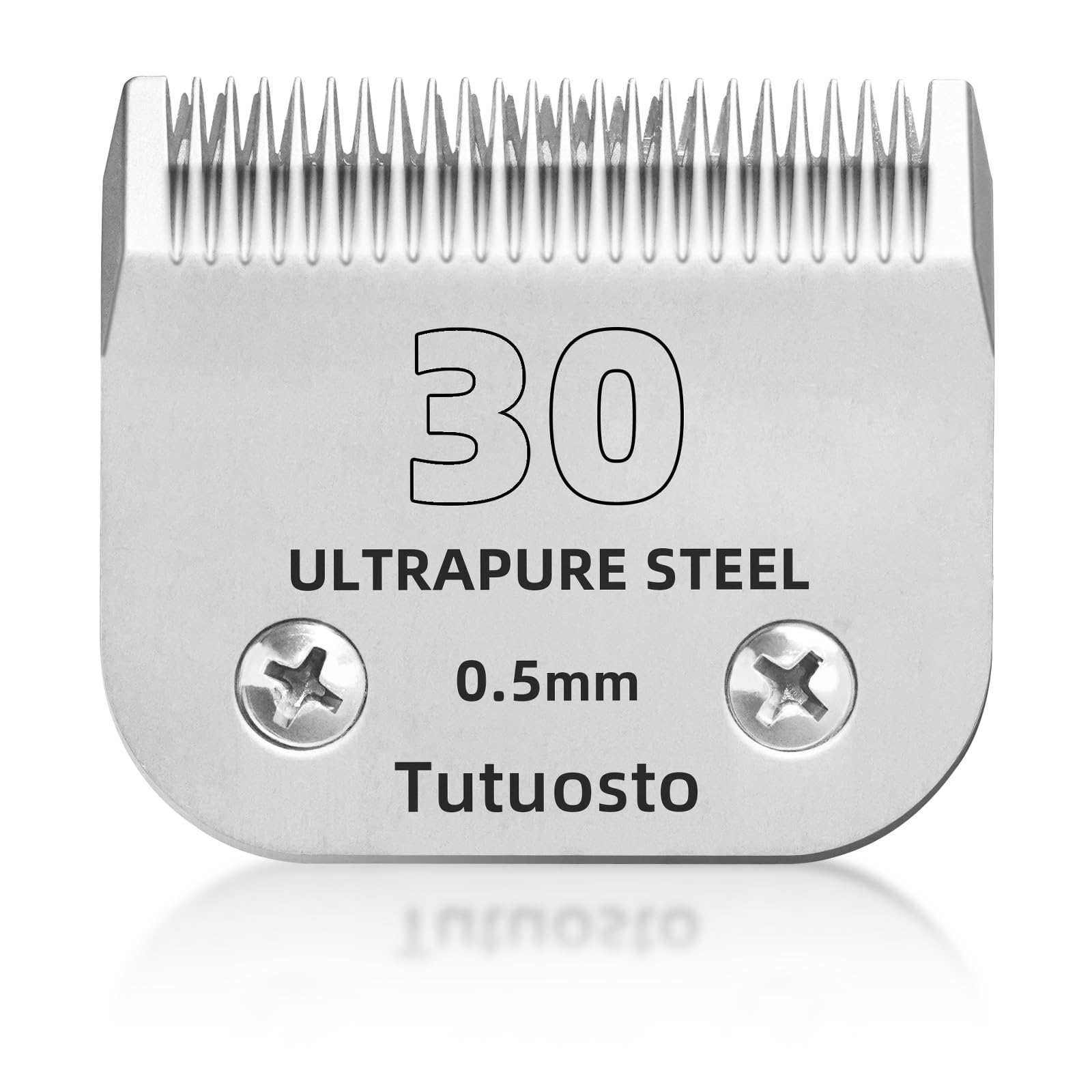 Tutuosto 30# Clipper Blades Pet Grooming Clipper Replacement Blades Detachable Blade Compatible With Andis/Wahl/Oster Dog Clippe