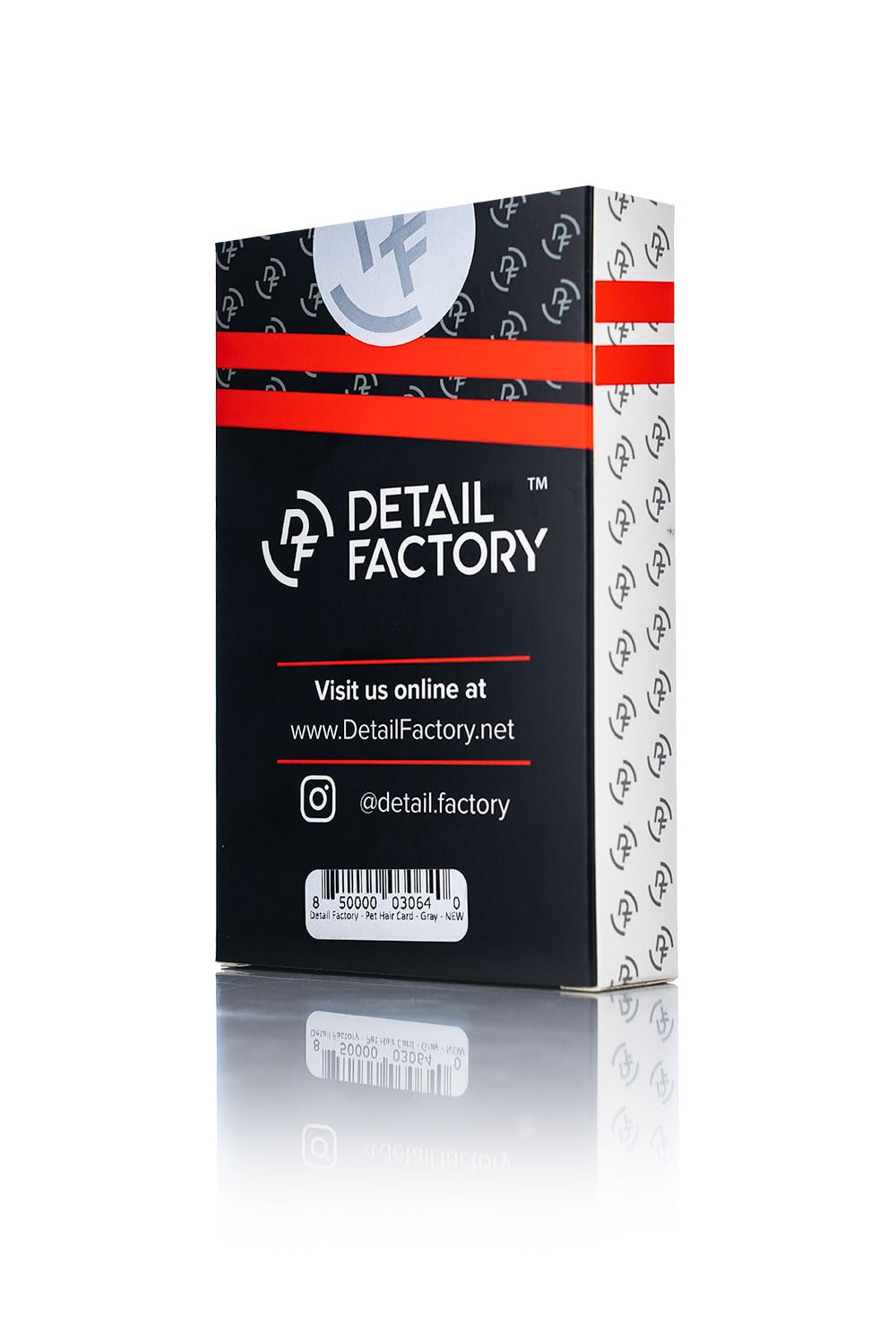 Detail Factory - Pet Hair Card - Perfect For Easily Removing Pet Hair From Automotive Carpet And Upholstery; Ergonomic Design; D