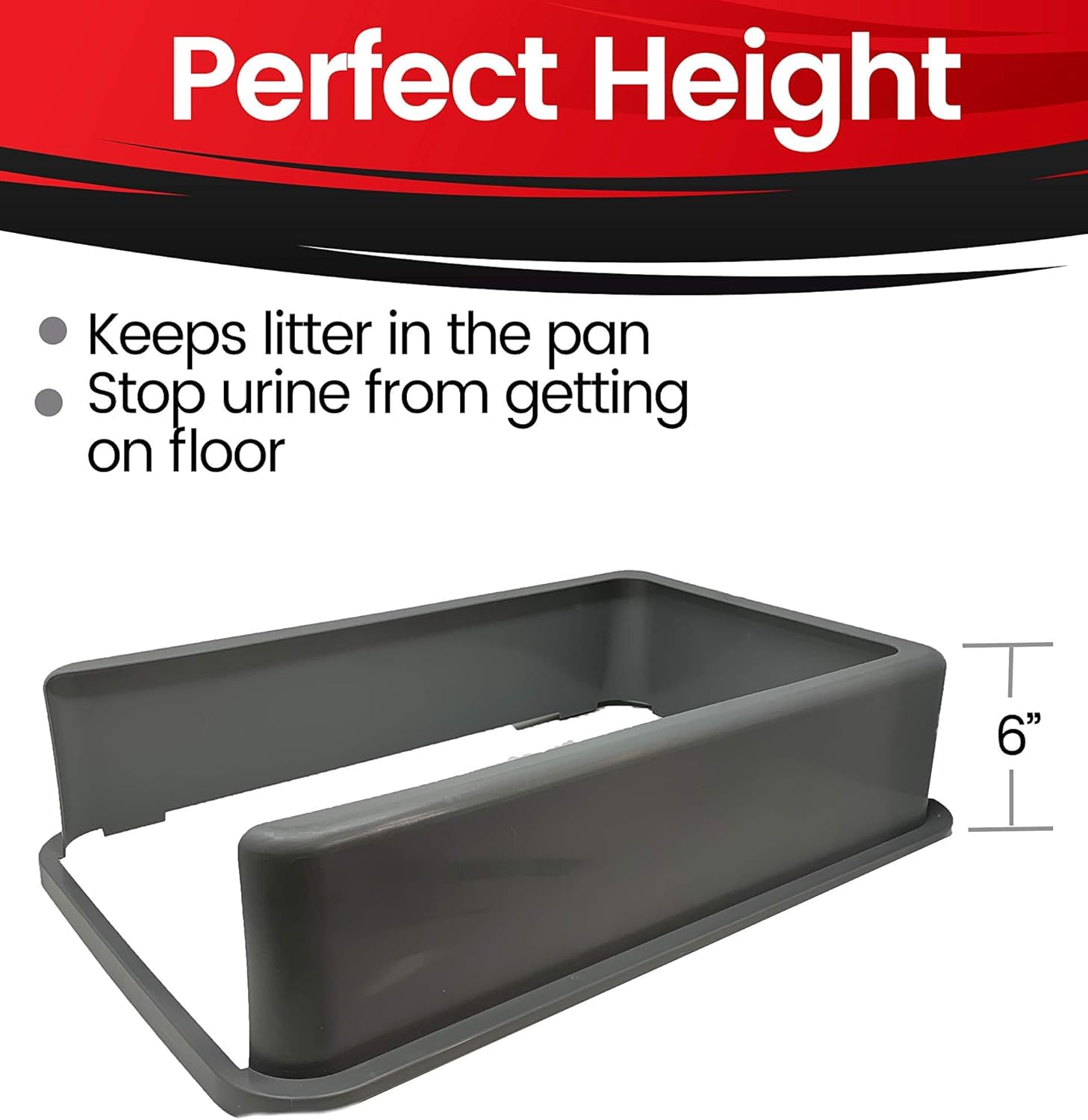 Iprimio Xl Cat Litter Box Enclosure - Stainless Steel Large For Boxes Big Cats - Never Absorbs Odor - Xl Cat Litter Box Enclosure With Teflon Coating - Litter Box Enclosure Only - Easy To Clean