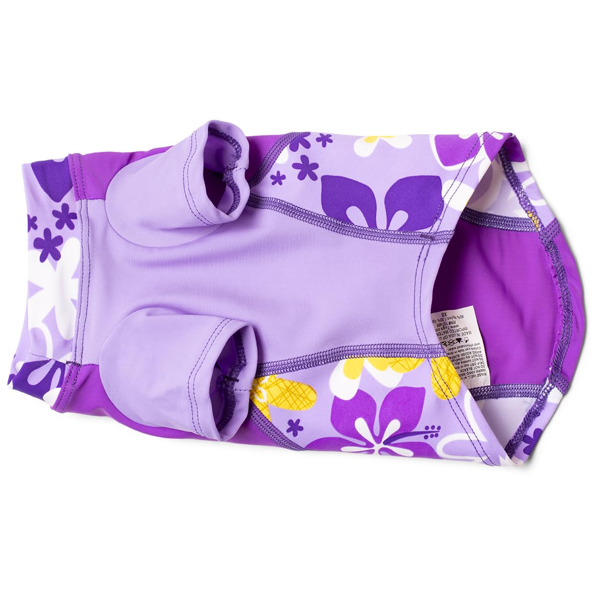 Playapup Dog Sun Shirt, Usa Made (Upf 50+), Uva, X-Small