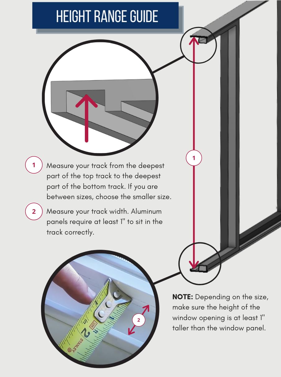 Liberty Cat Door for Horizontal Windows| Cat Door for Aluminum Windows | Sturdy Design for Window Insert | White Frame | 47 - 48