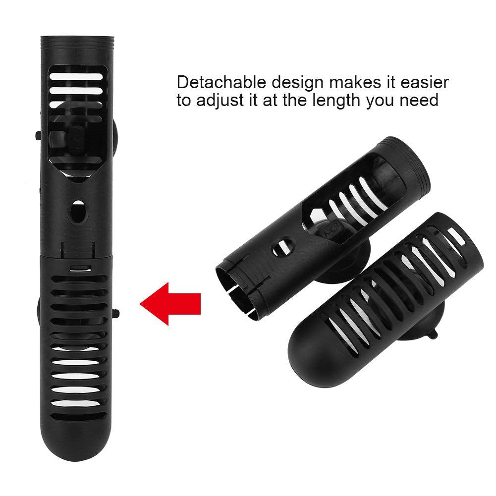 Fdit Aquarium Fish Heater Protective Case Detachable Design Heater for Fish Water with Suction Cups(#3)