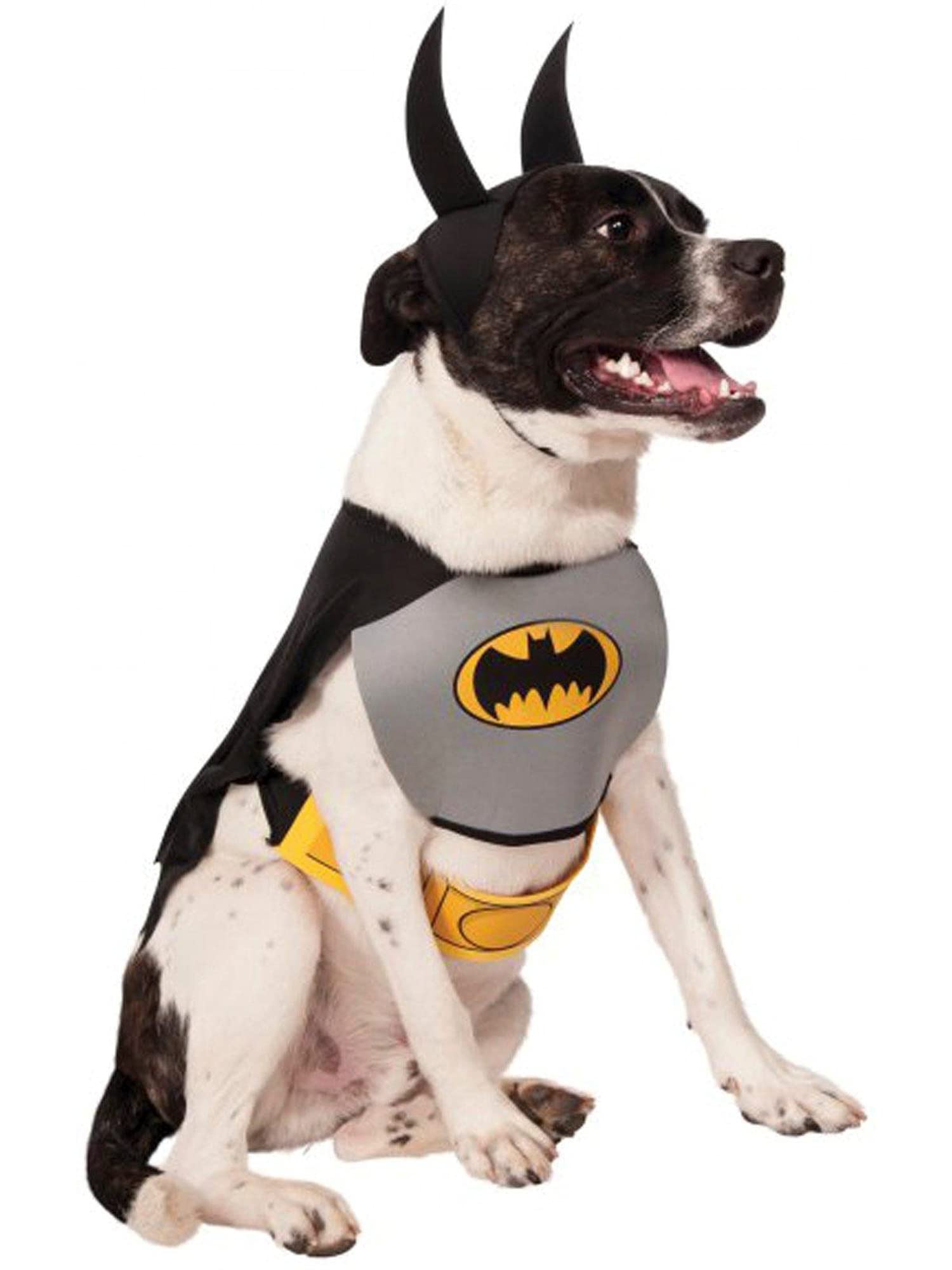 Rubies unisex adult Classic Batman Pet Costume, Gray,Black, XL Neck 20 Girth 27 Back 28 US