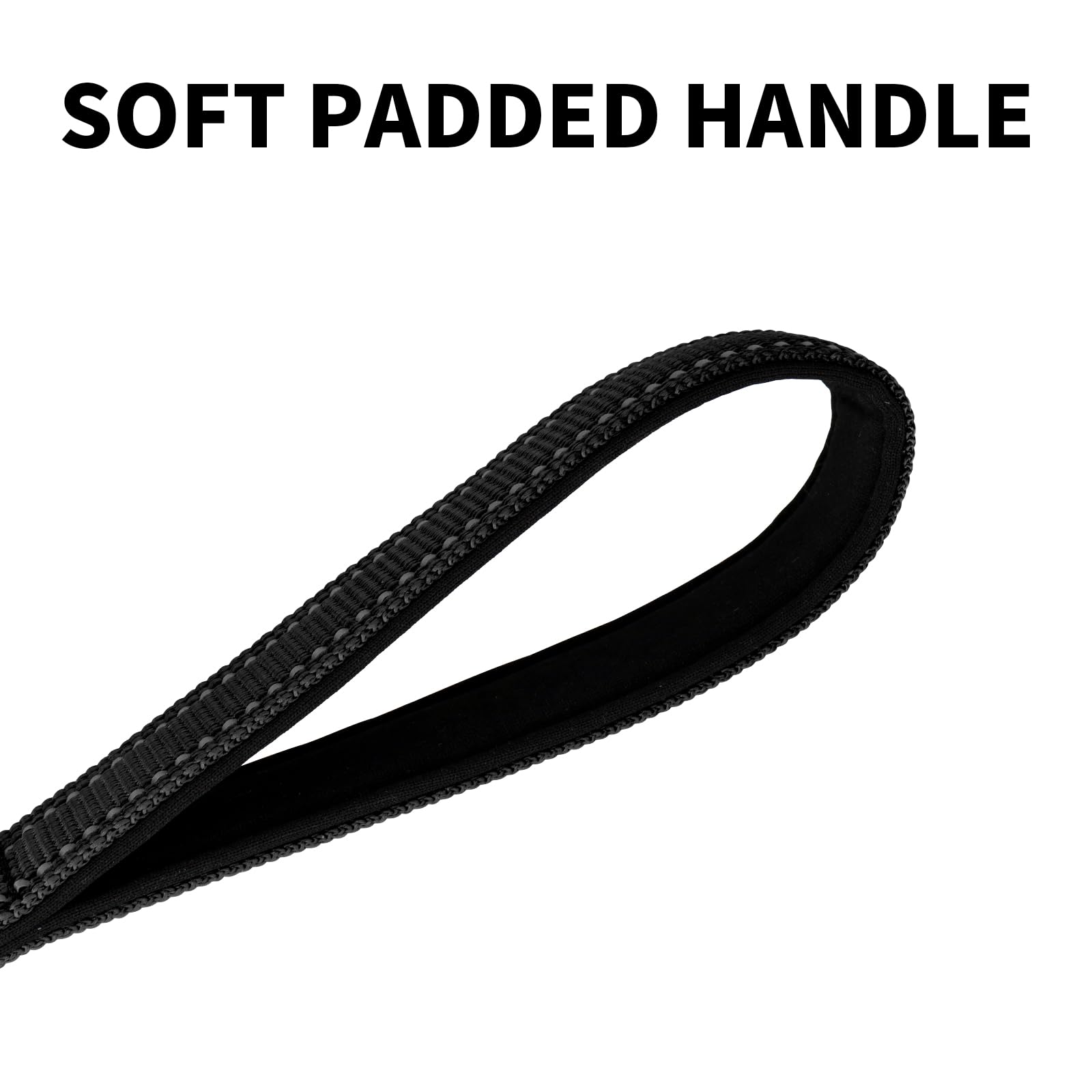 Giecooh Short Dog Leash, Reflective Traffic Leash With Padded Handle, 1.5 Ft Nylon Training Leashes For Small Meidum Large Dogs,