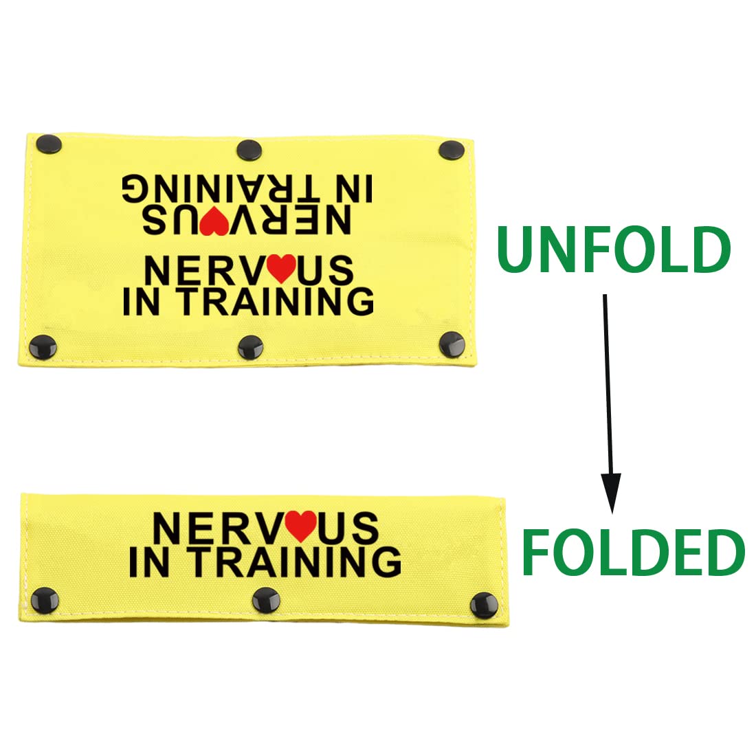 Jxgzso In Training Nervous Anxious Dog Leash Sleeve Dot Not Pet Working Dog Leash Sleeve Service Dog Leash Wrap (Nervous In Train Dls)