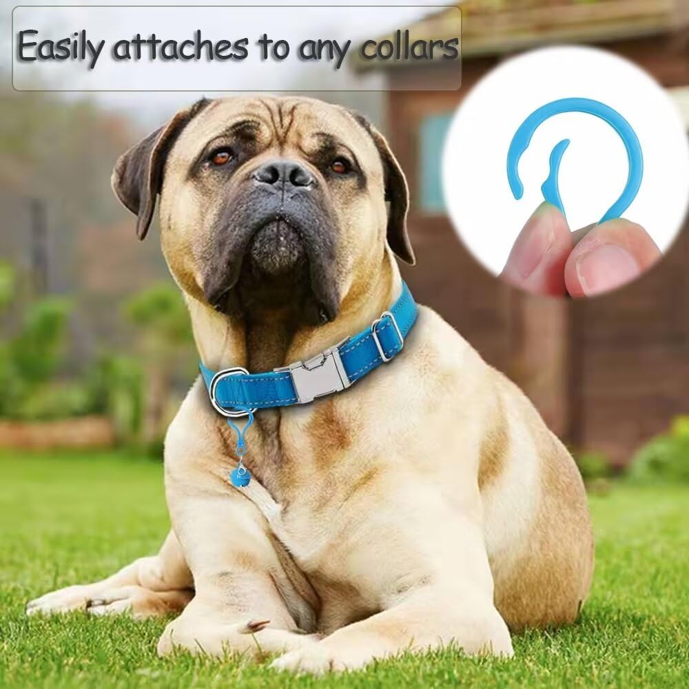 Aoche Pet Bells - 6Pcs Dog & Cat Bells For Collars, Multi-Color Dog Collar Charms