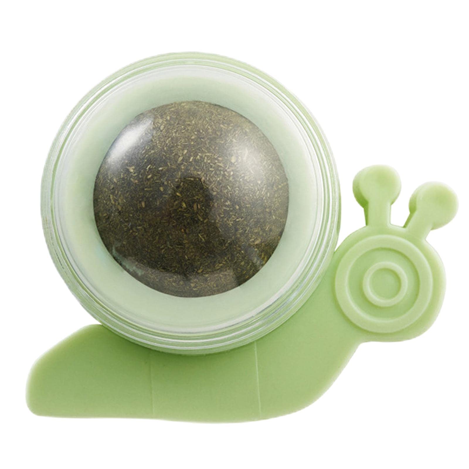 Myaddiction Rotating Catnip Ball Toy Cats Chew Toy Grinding Teeth For Pet Supplies Green