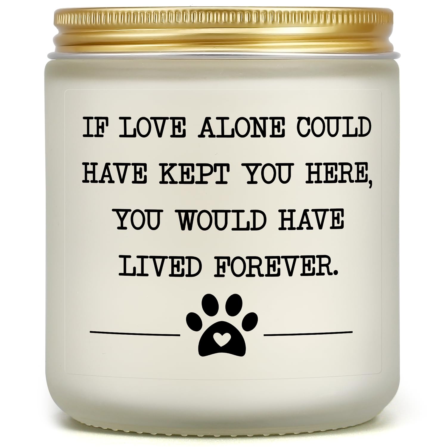 Pet Memorial Gifts For Loss Of Dog Cat, Sympathy Gift For Pets Loss, Dog Bereavement Cat Memorial Candle, Remembrance Present In