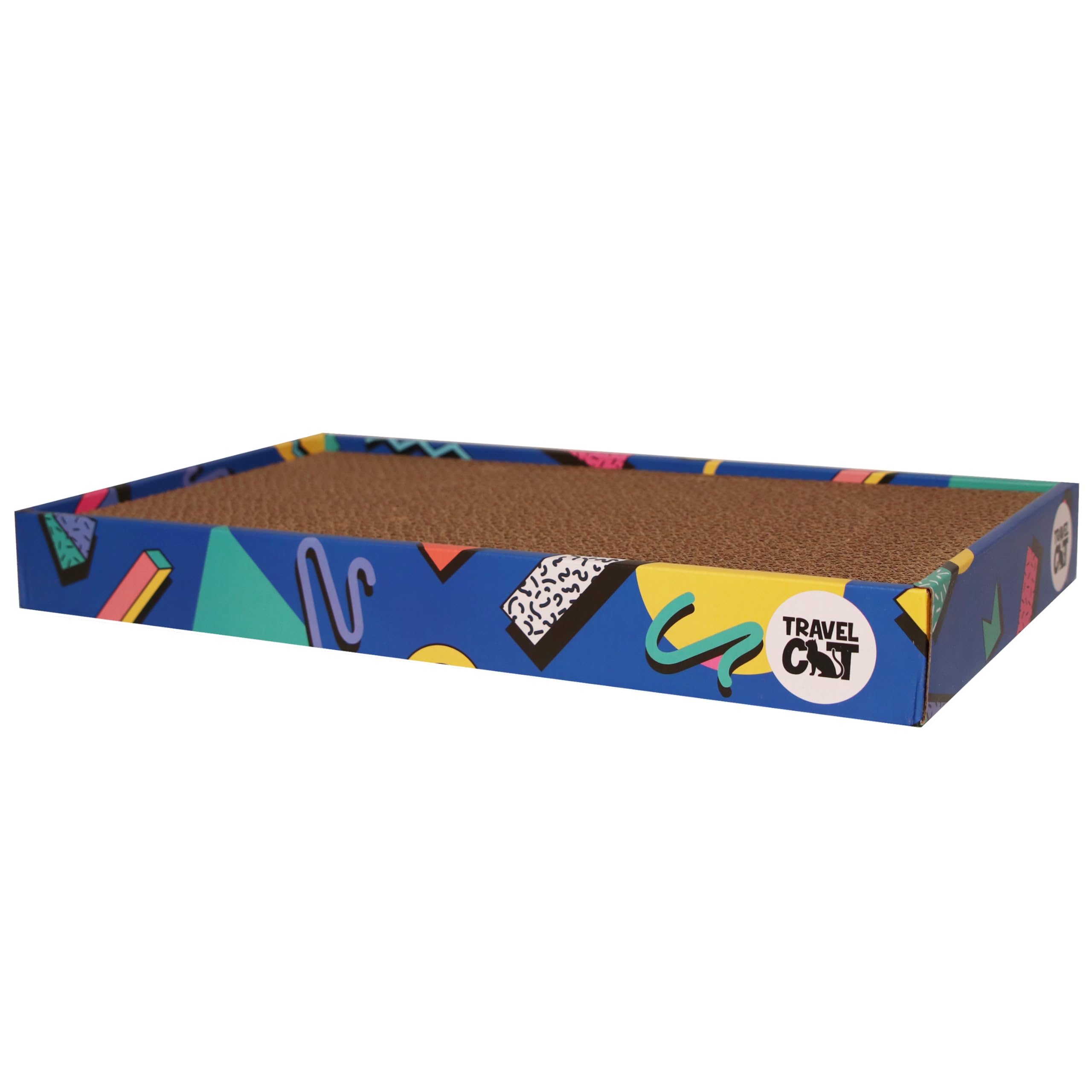 Travel Cat Portable Cat Scratcher - Durable And Recyclable Cat Scratching Board For Indoor Cat, Kitten For Rest, Play, Scratch -