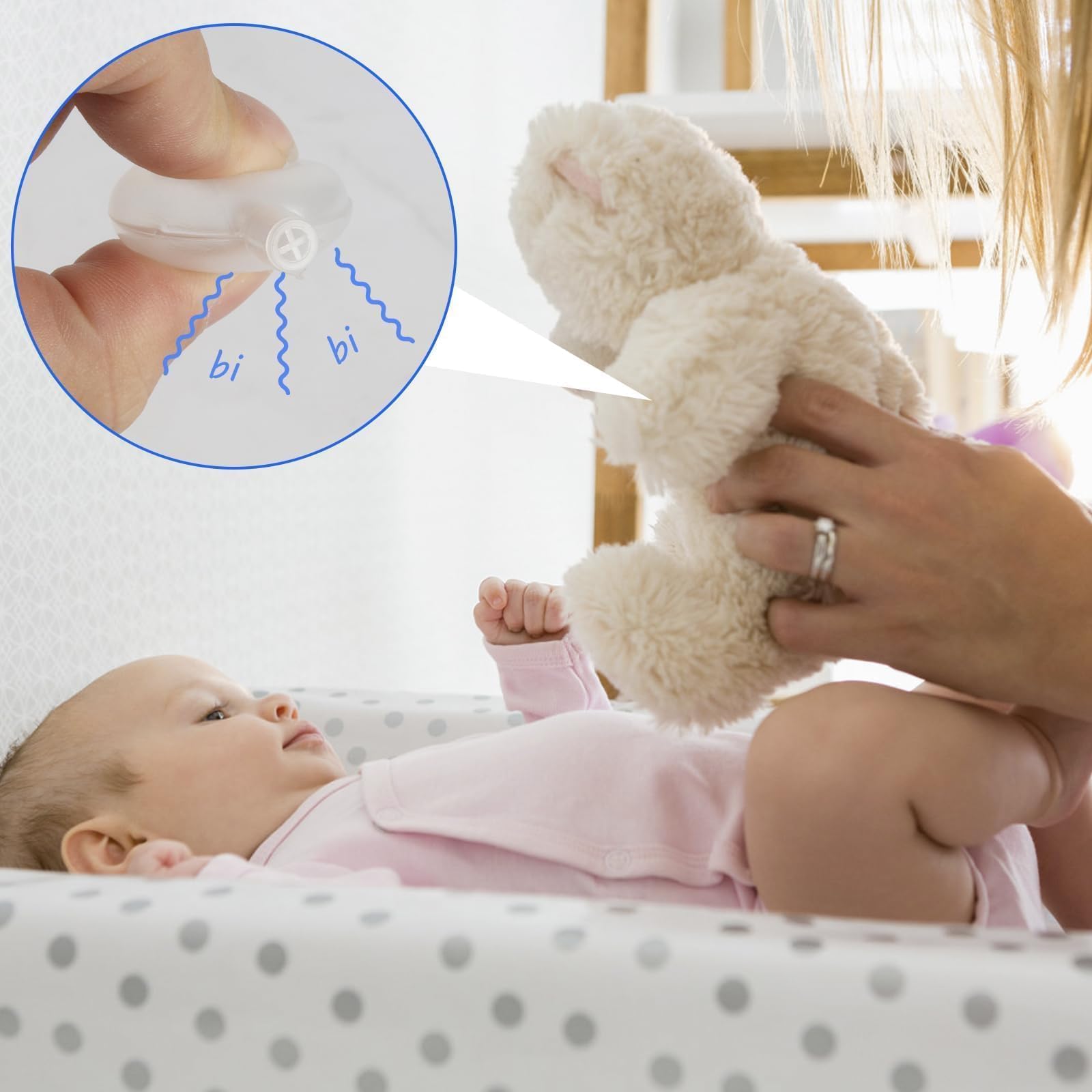 32Pcs Replacement Squeakers For Dog Toys, 30Mm Toy Noise Maker Plush Toy Repair Dog Pet Toys Replacement Noise Maker Insert Repl