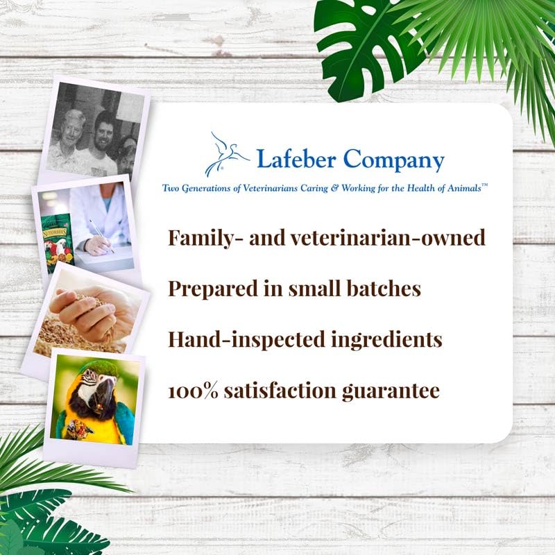 LAFEBER'S Tropical Fruit Nutri-Berries Pet Bird Food, Made with Non-GMO and Human-Grade Ingredients, for Macaws and Cockatoos, 3