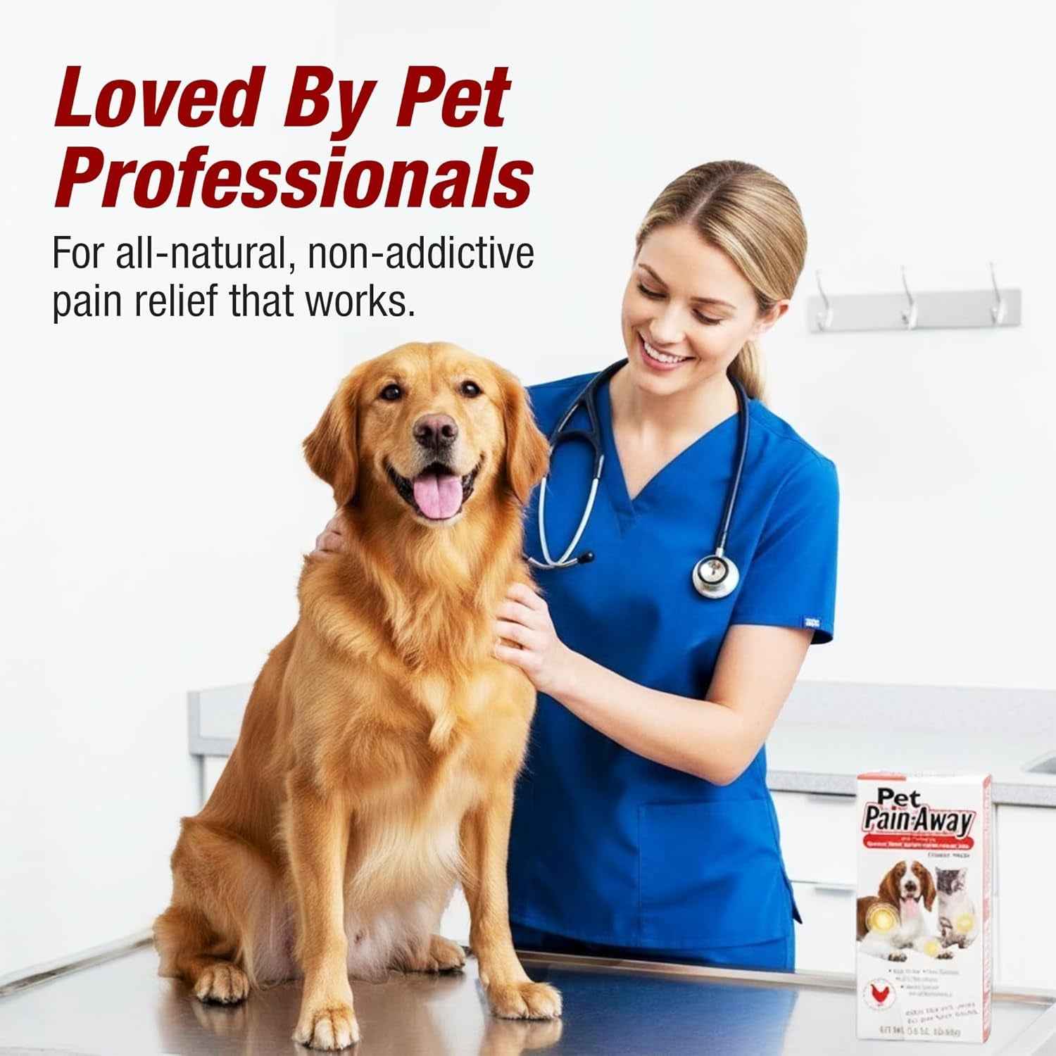 Natural Pet Pain Relief Drops for Dogs & Cats, 2oz