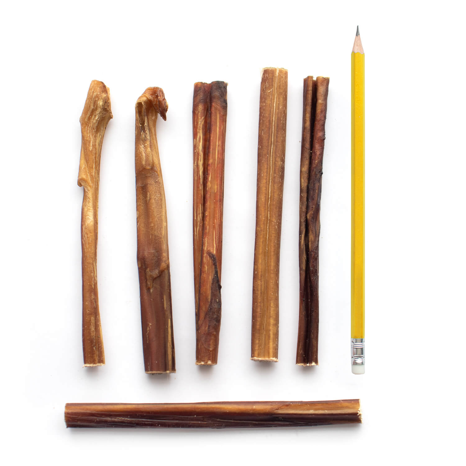 6" Junior Bully Sticks (25 sticks bag)