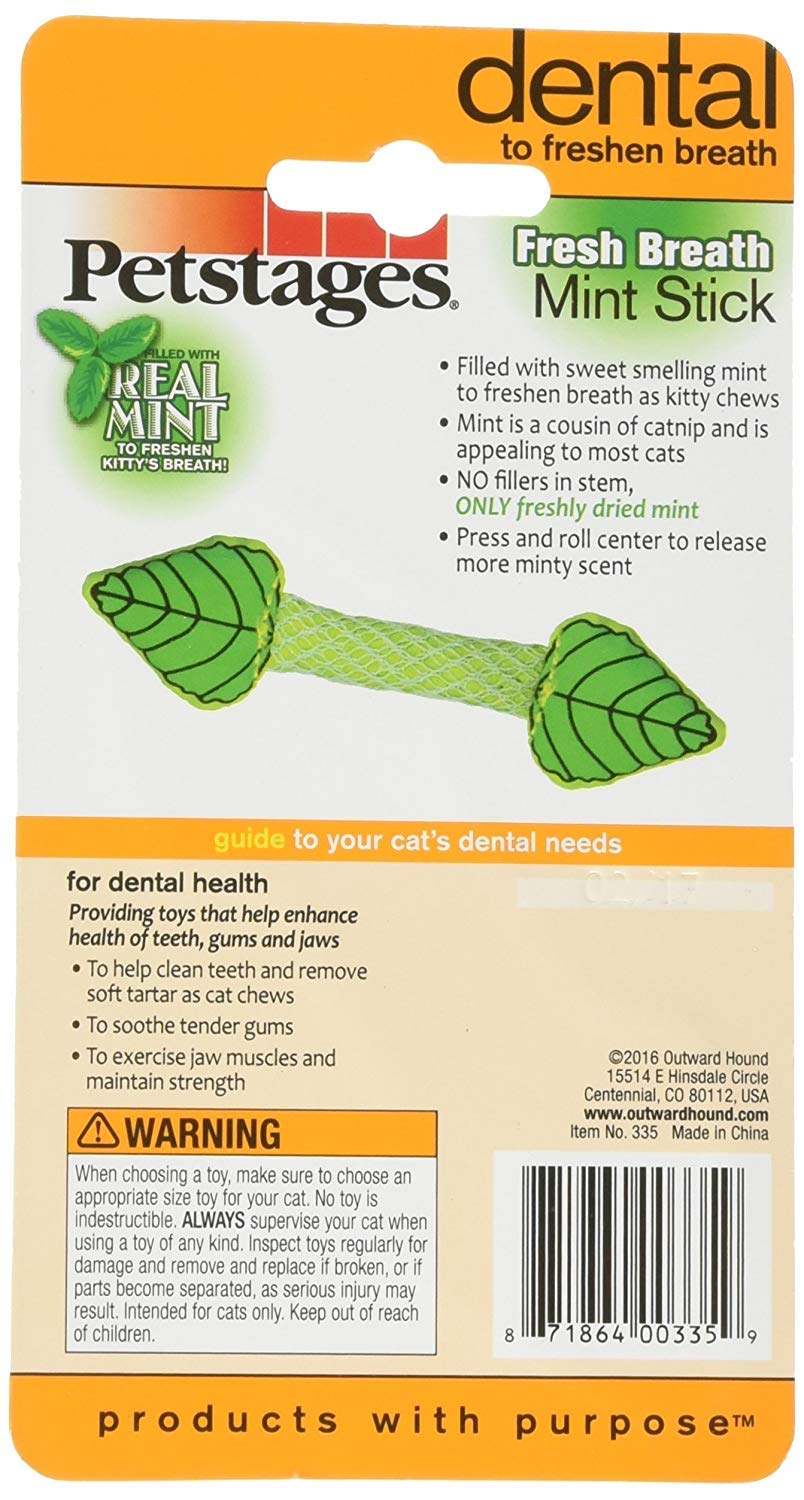 Petstages Fresh Breath Mint Stick (Set Of 3)