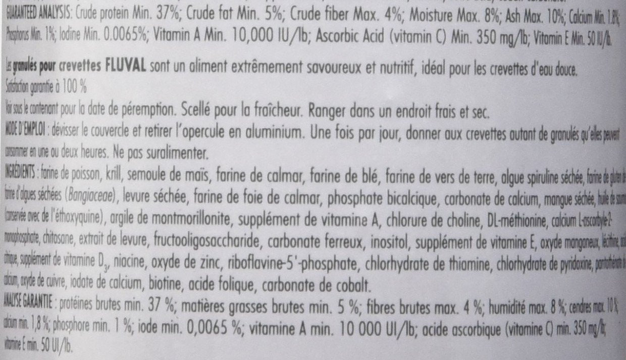 Fluval Shrimp Granules - 1.2 Ounces
