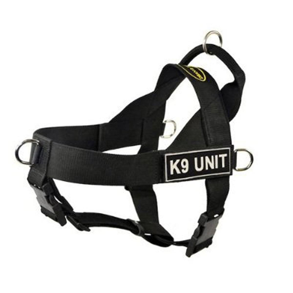 Dt Universal No Pull Dog Harness, K9 Unit, Black, Large, Fits Girth Size: 31-Inch To 42-Inch