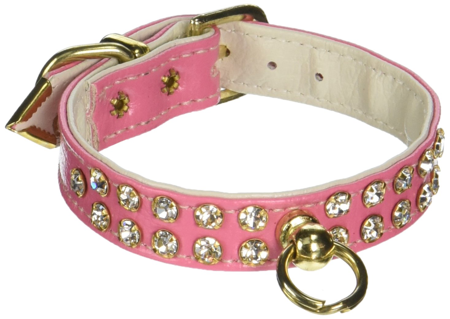 Dog, Puppy & Pet Collar, 31 Clear Crystal Jewelry Set Pink 10