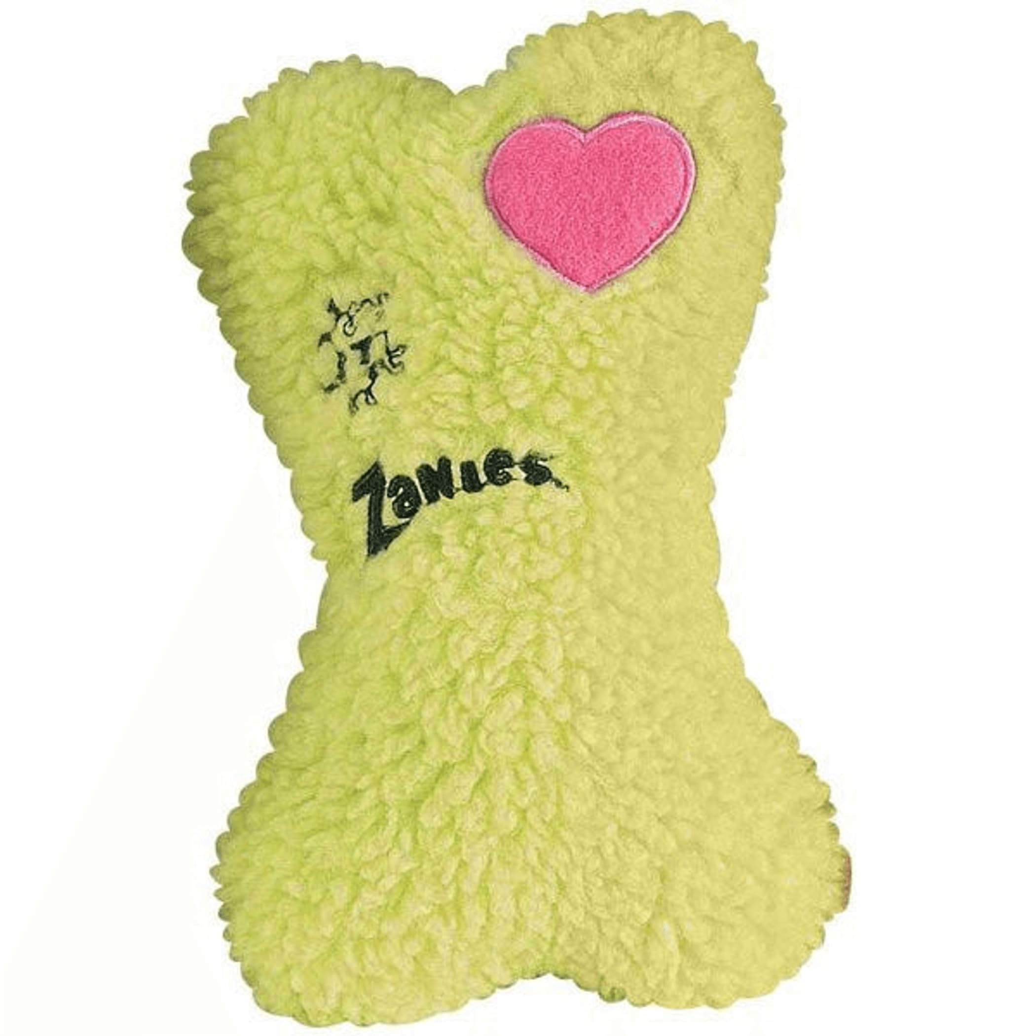 Zanies Embroidered Berber Bone Dog Toys, Blue