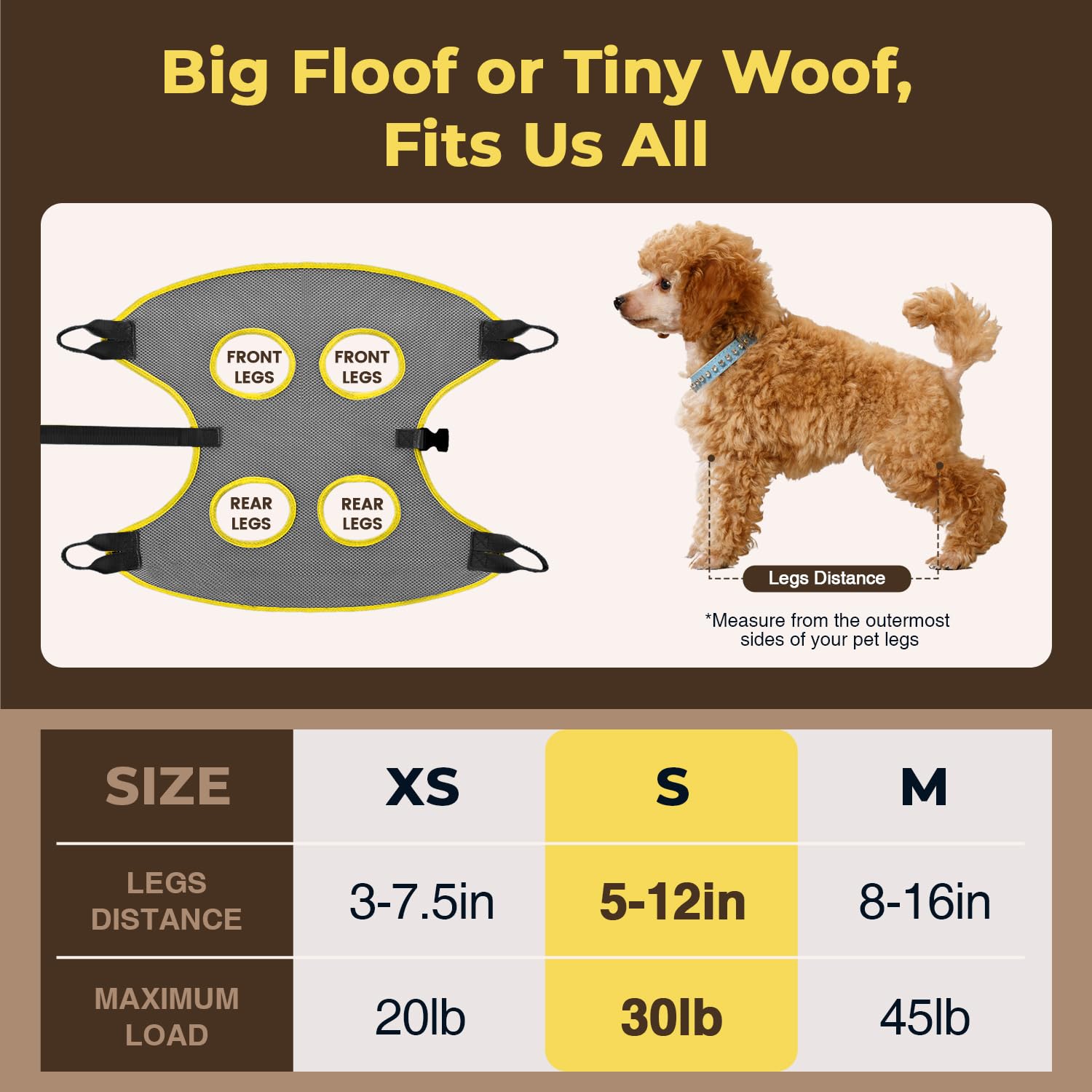 Dog Grooming Hammock, Pawlify Comfy Dog Hammock For Nail Trim, Cute Dogs Grooming Harness With Pet Nail Clipper Trimmer For Smal