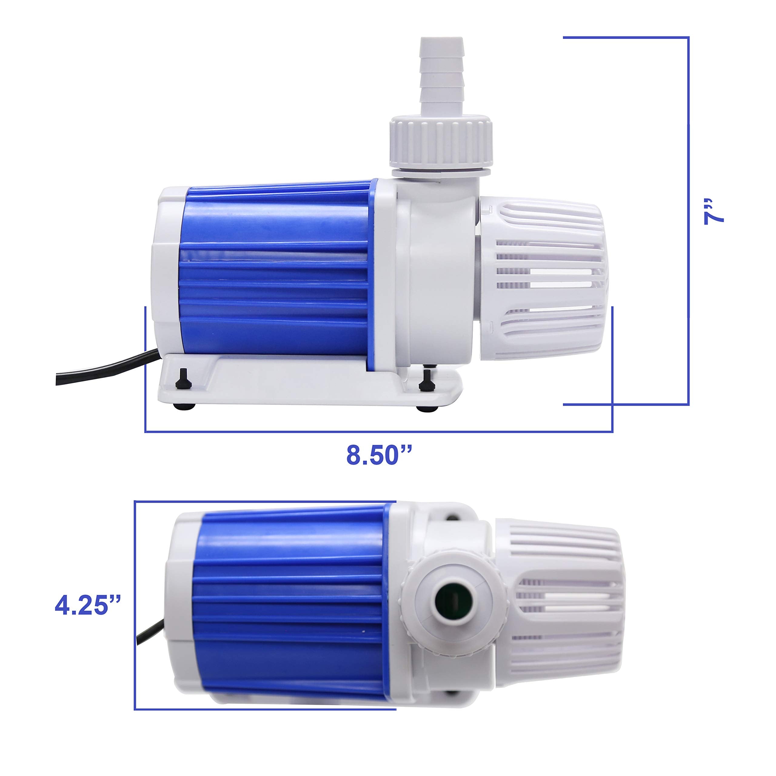 Innovative Marine Mighty Jet DC Return Sump Pump - XL 2,656 GPH, Plastic, Black, Model 6940005106496