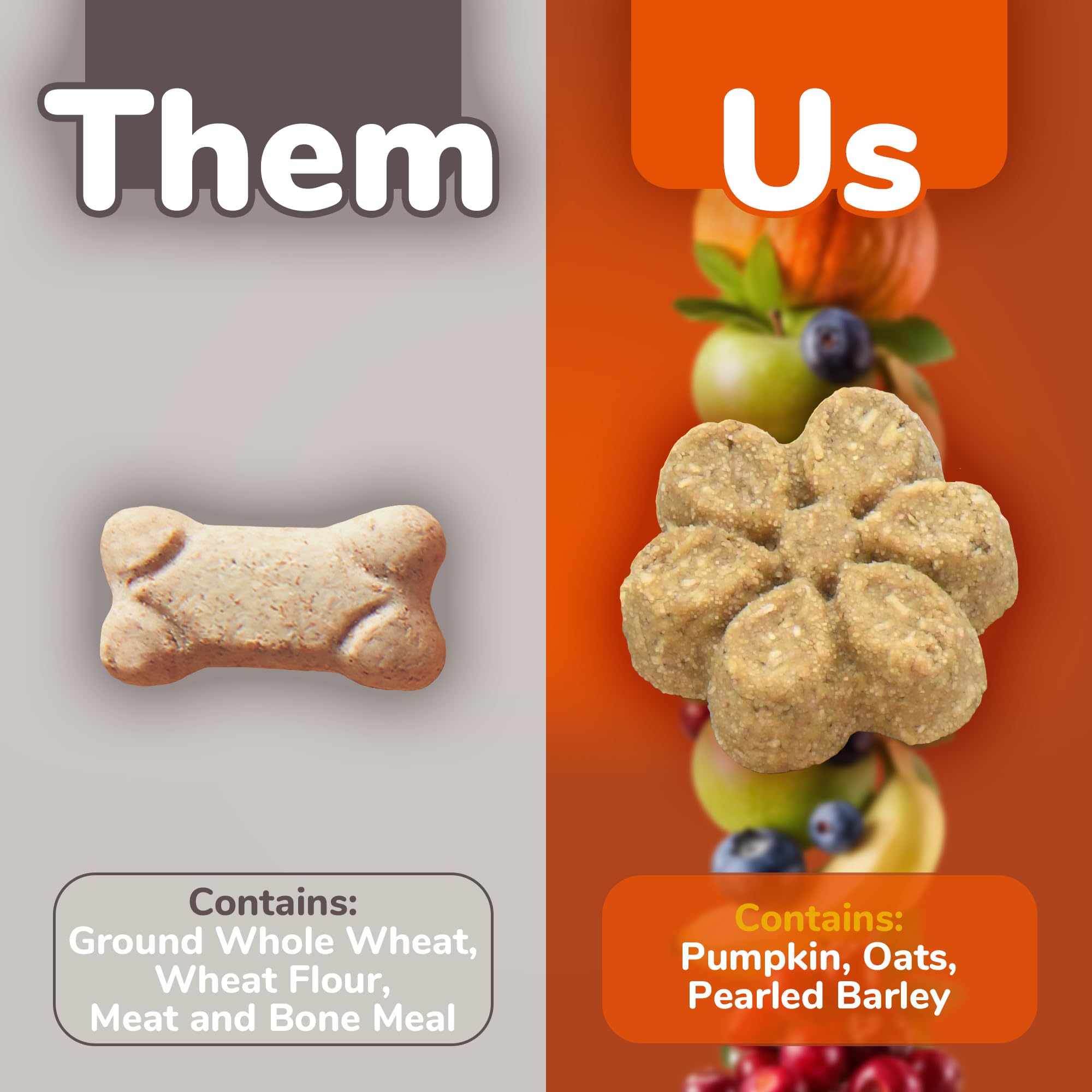 Fruitables Baked Dog Treats - Sweet Potato Treats for Dogs - Healthy Low Calorie Treats - Free of Wheat, Corn and Soy - Sweet Po