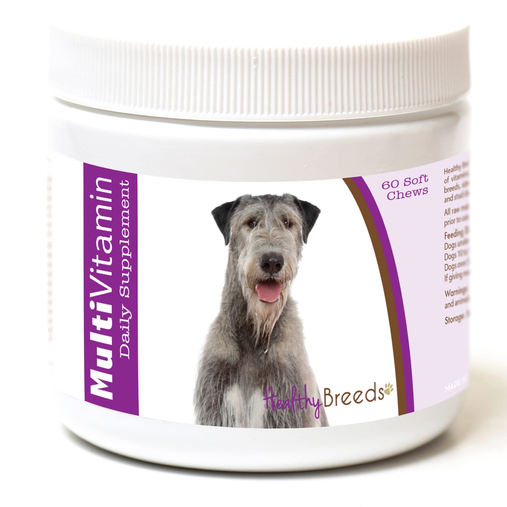 Healthy Breeds Irish Wolfhound Multi-Vitamin Soft Chews 60 Count