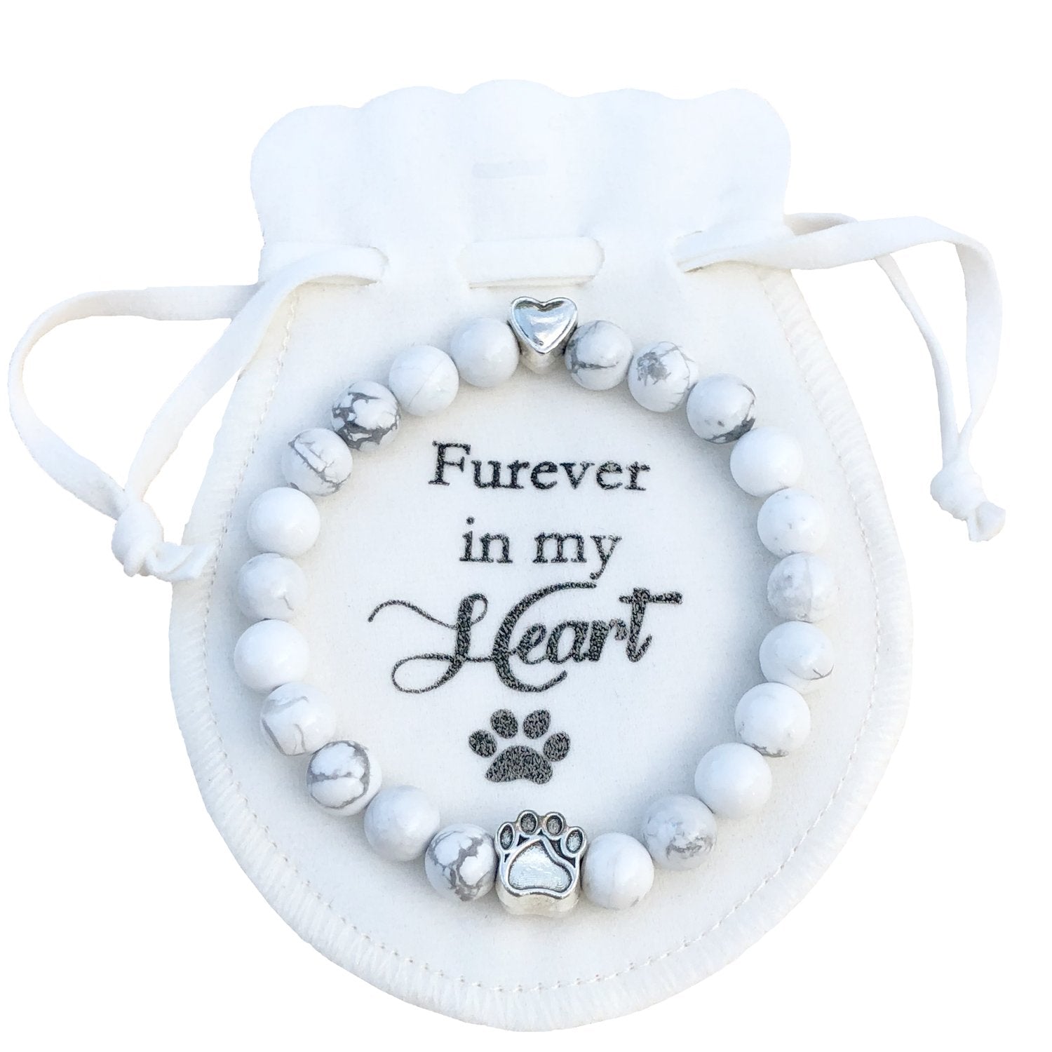 A.B.C. Pet Memorial Bracelet-Loss Of Pet Gifts With Rainbow Bridge Card In Loving Memory Of Your Beloved Dog Cat- Pet Loss Jewelry