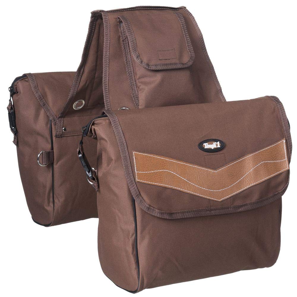 Tough 1 Insulated Saddle Bag With Liner Brown
