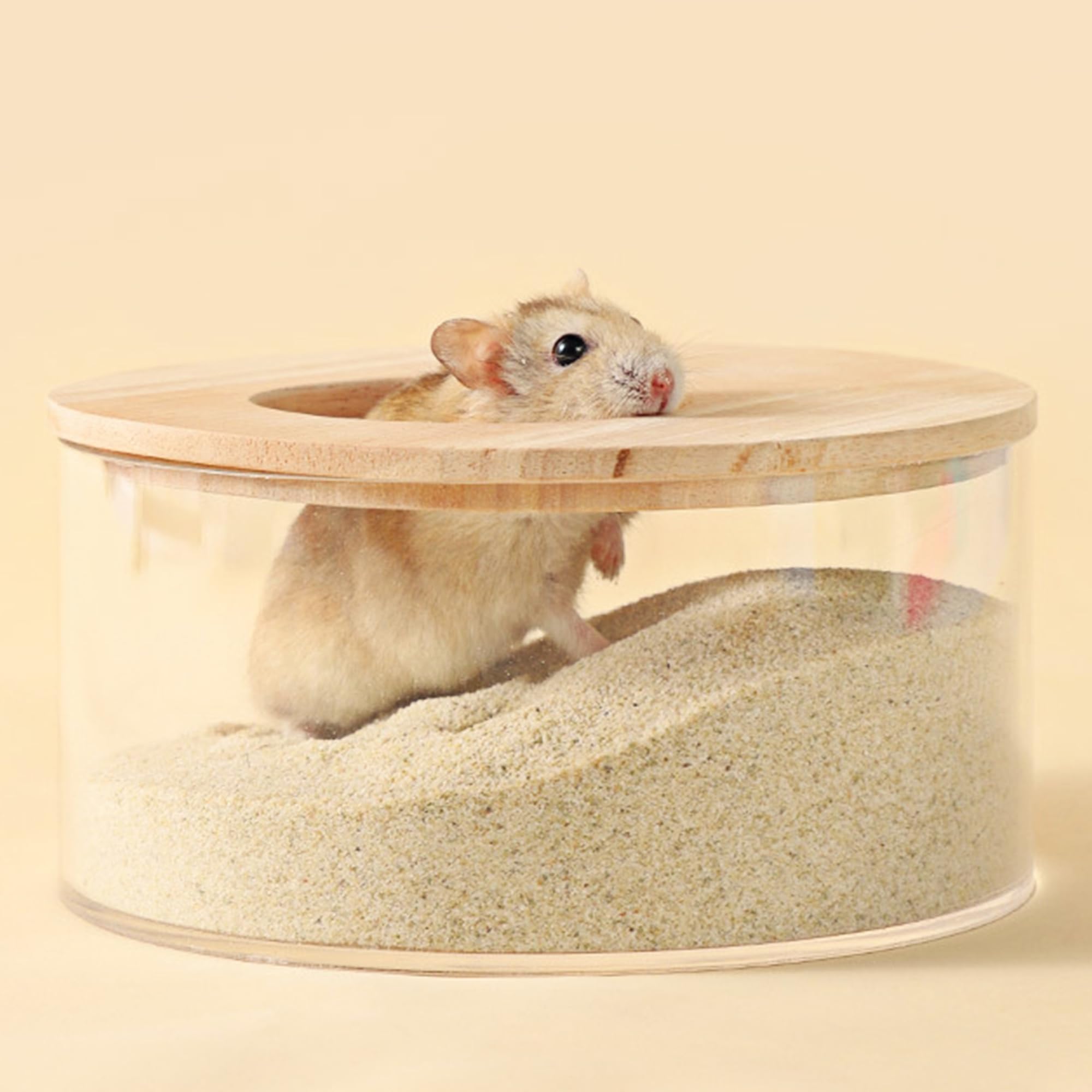 Dr.Dudu Hamster Bath Sand, 12Lb Dust Free Desert Sand Or Potty Litter Sand For Hamster Chinchillas Gerbil Syrian Mice Small Anim