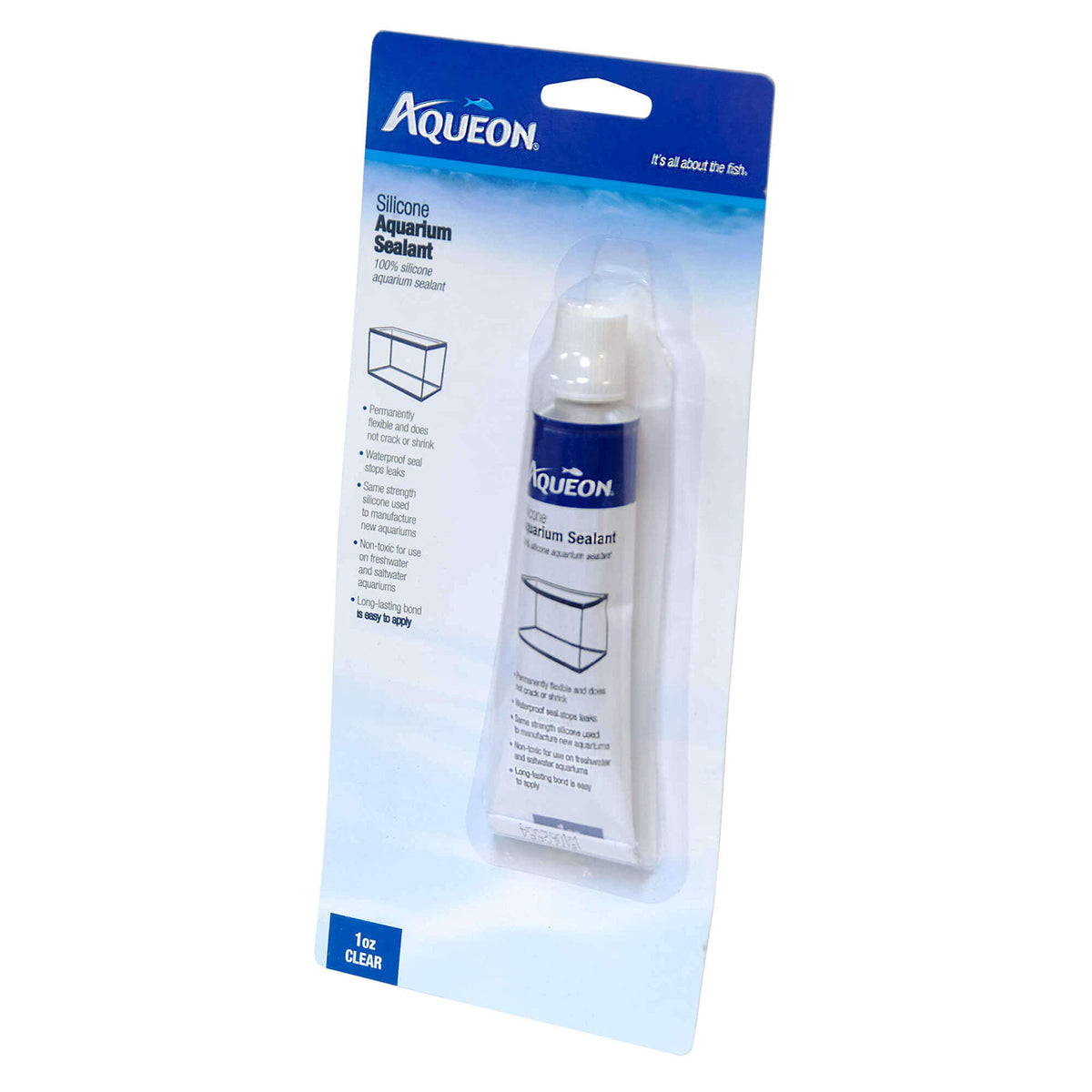 Aqueon Aquarium Silicone Sealant Clear 1 Ounce