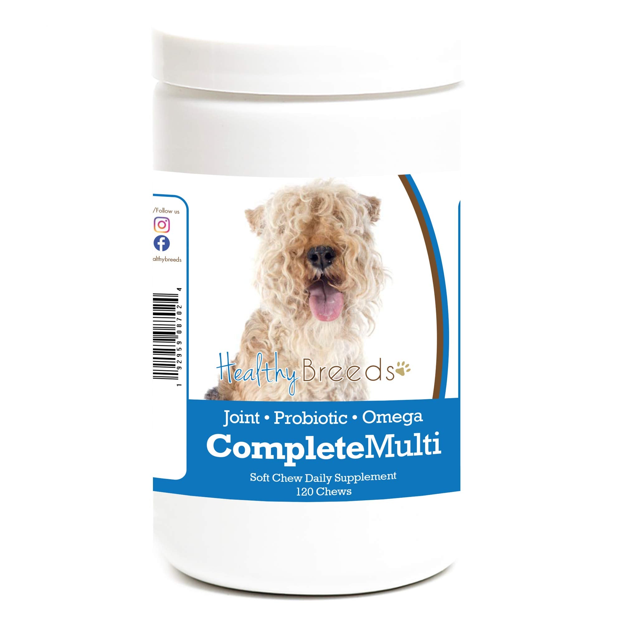 Healthy Breeds Lakeland Terrier All in One Multivitamin Soft Chew 120 Count