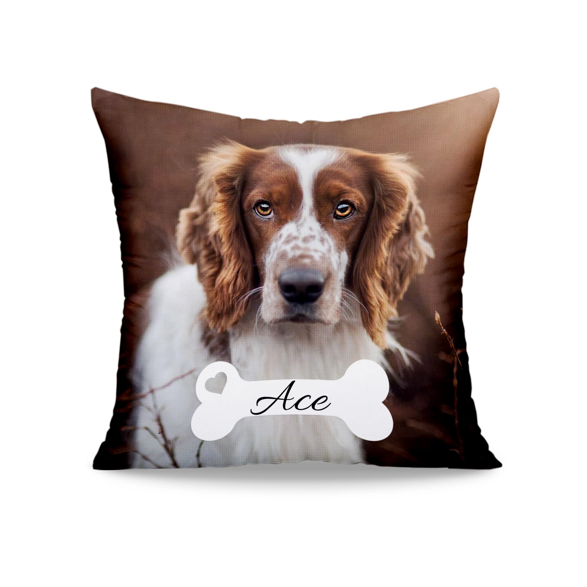 Funny Diy Personalized Pet Memorial Throw Pillows With Pictures Name, Custom Pet Memorial Gifts For Loss Of Dogs, Dog Cat Memori