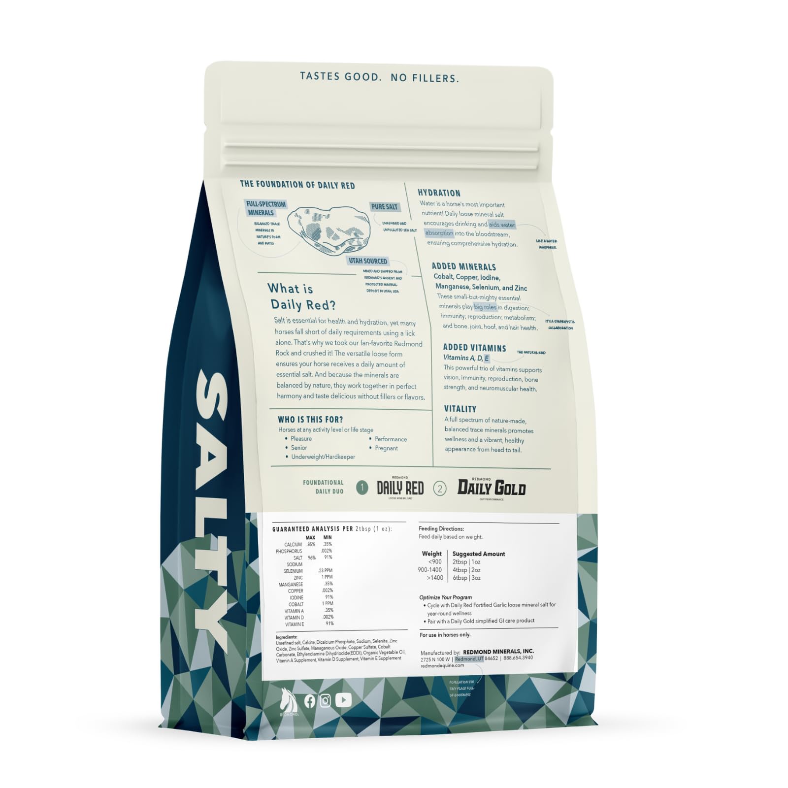 Redmond Daily Red | Horse Vitamins and Minerals Supplement