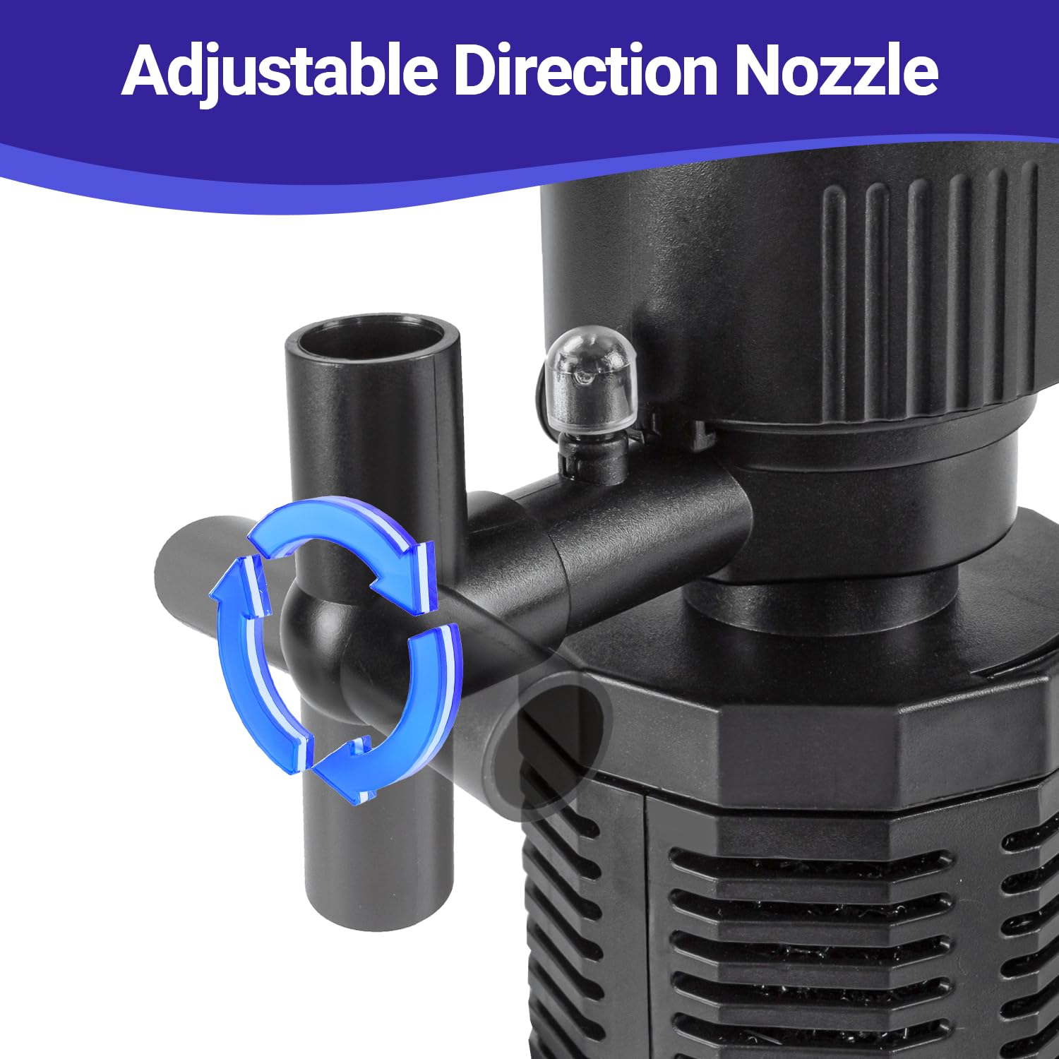 Yaubay 25W Aquarium Internal Filter For 75-150 Gallon Tanks, Power Biochemical Sponge Fish Turtle Tank Filter With Aeration Syst