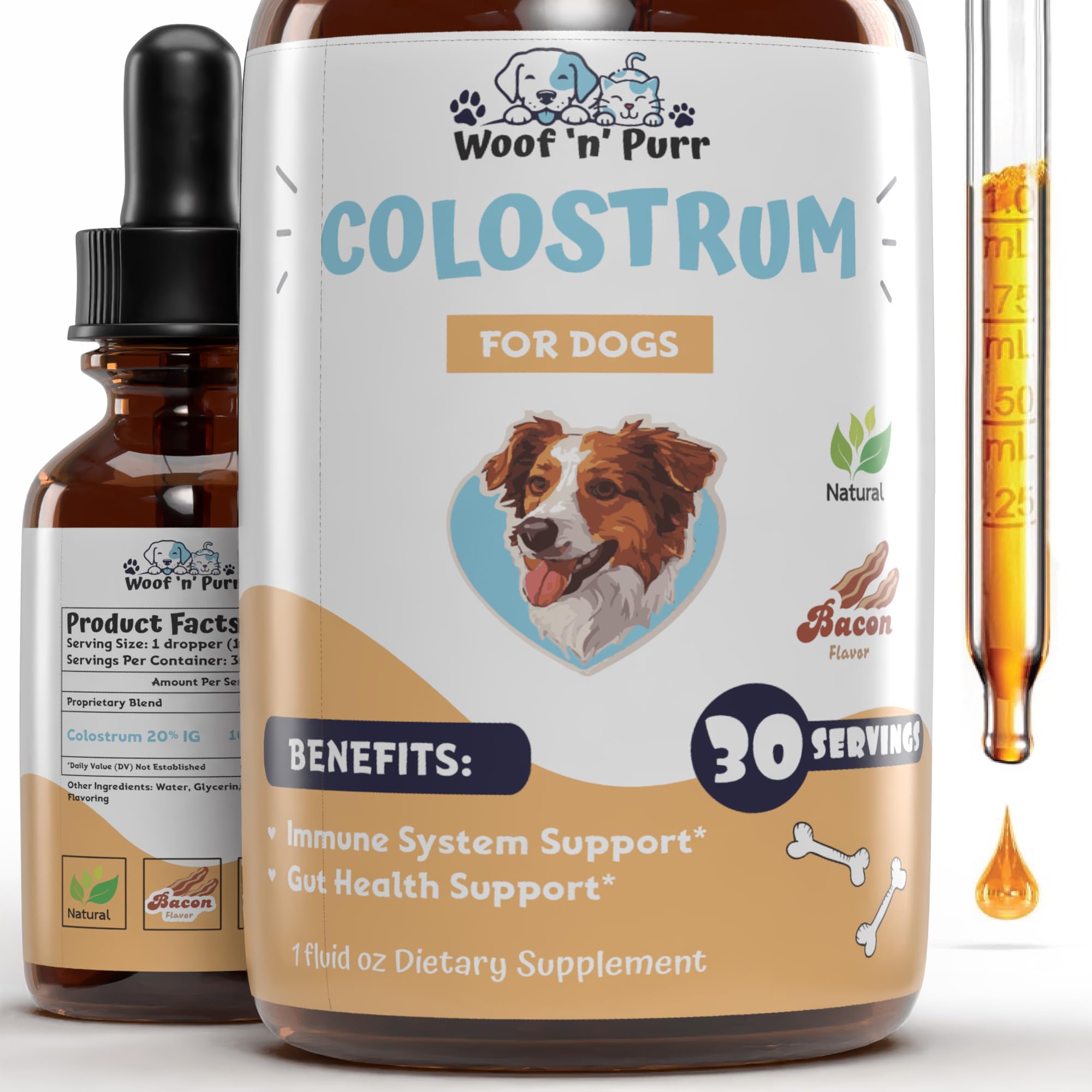 Colostrum for Dogs - Dog Colostrum - Colostrum for Dogs Allergies - Dog Allergy Relief - Dog Joint Supplement - Colostrum Supple