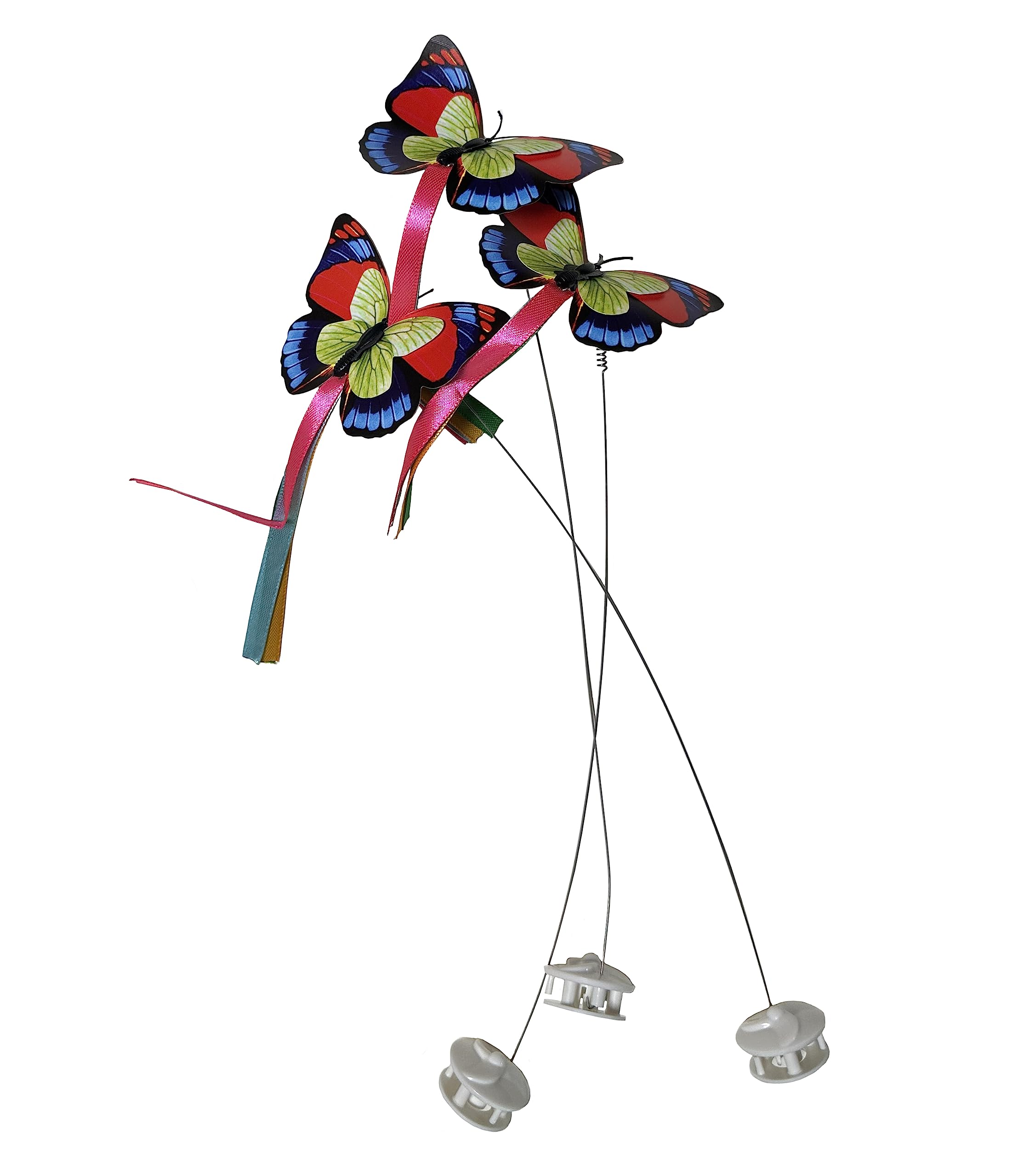 Carolines Cats Fluttering Butterfly Cat Toy Refill, Replacement Butterflies, Fits All for Paws and Several Other Brands