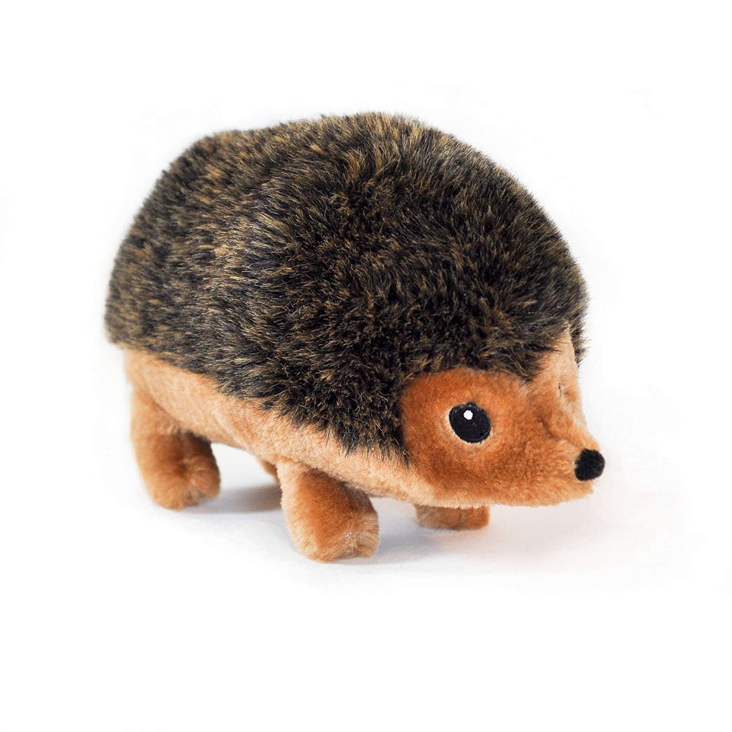Zippypaws Hedgehog Dog Toy - Squeaky Plush Toy For Small, Medium & Large Dogs, Cute Interactive Puppy Play Toy