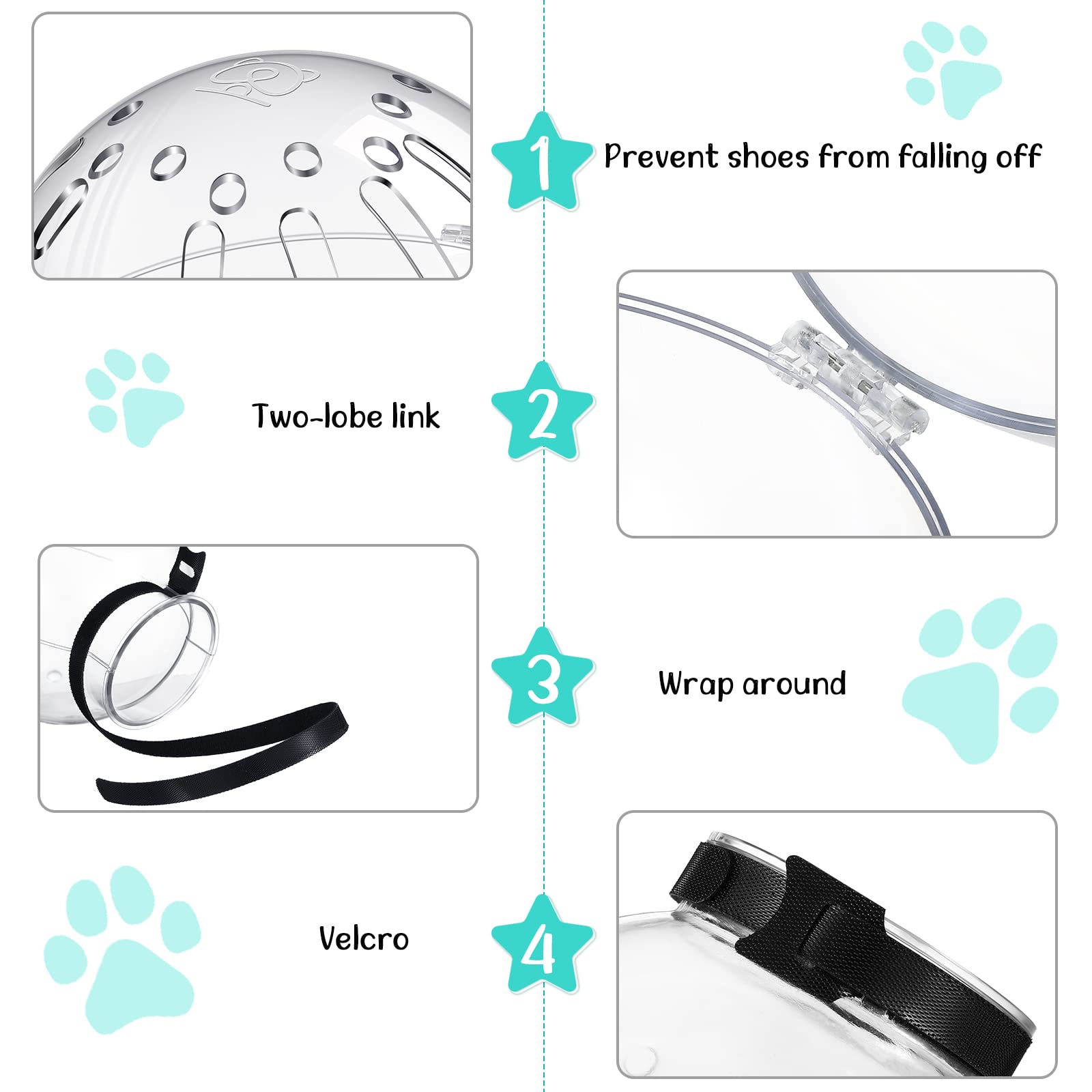 Cat Muzzle For Grooming Cat Adjustable Hood With Cat Paw Covers, Kitten Breathable Anti Bite Muzzles Anti Scratch Boots Silicone Cat Shoes Boots Cat Paw Protector For Cats Bathing Shaving (Large)