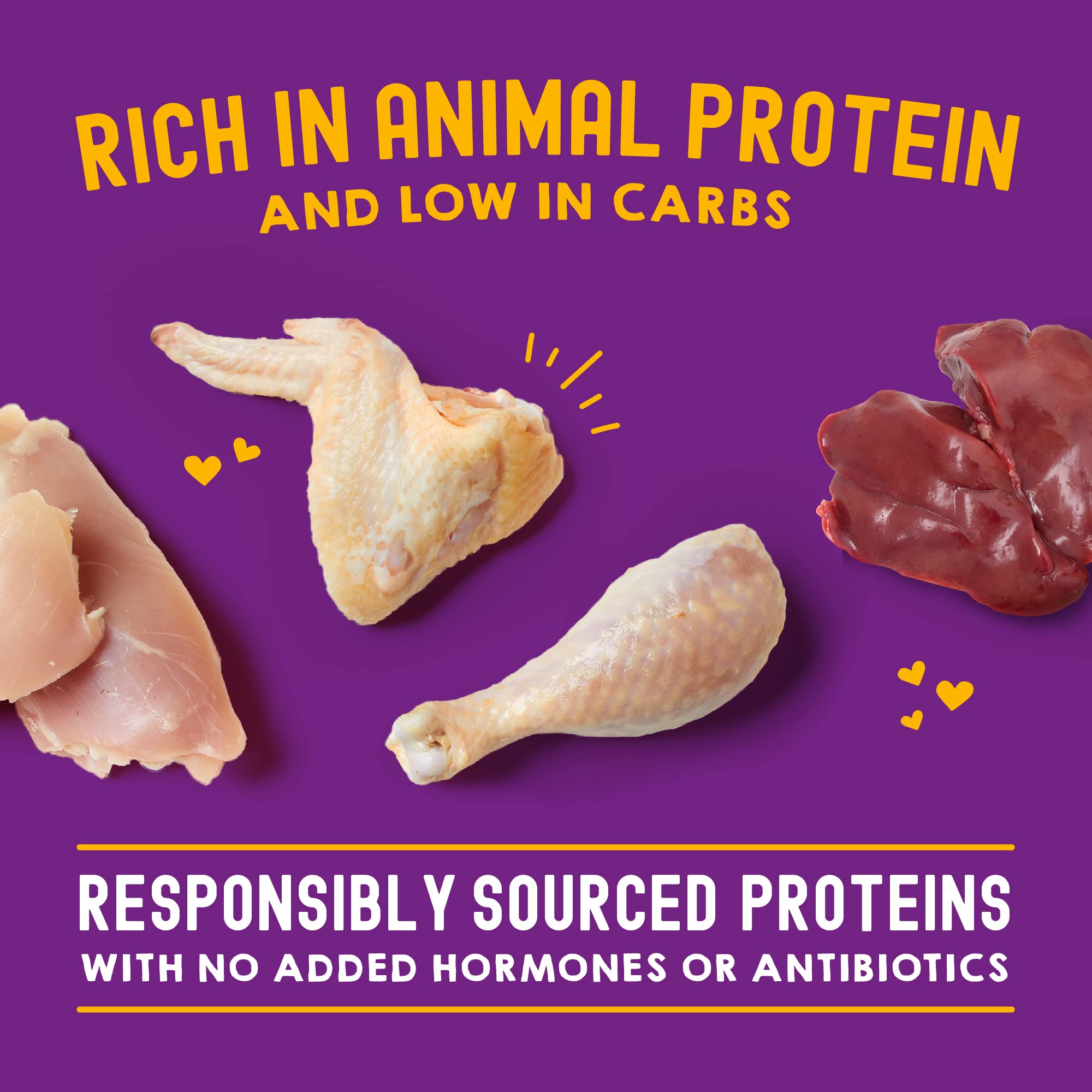 Stella & Chewys Carnivore Cravings Morsels & Gravy Chicken & Chicken Liver Recipe Wet Cat Food Pouches - (2.8 Ounce Pouch, Case