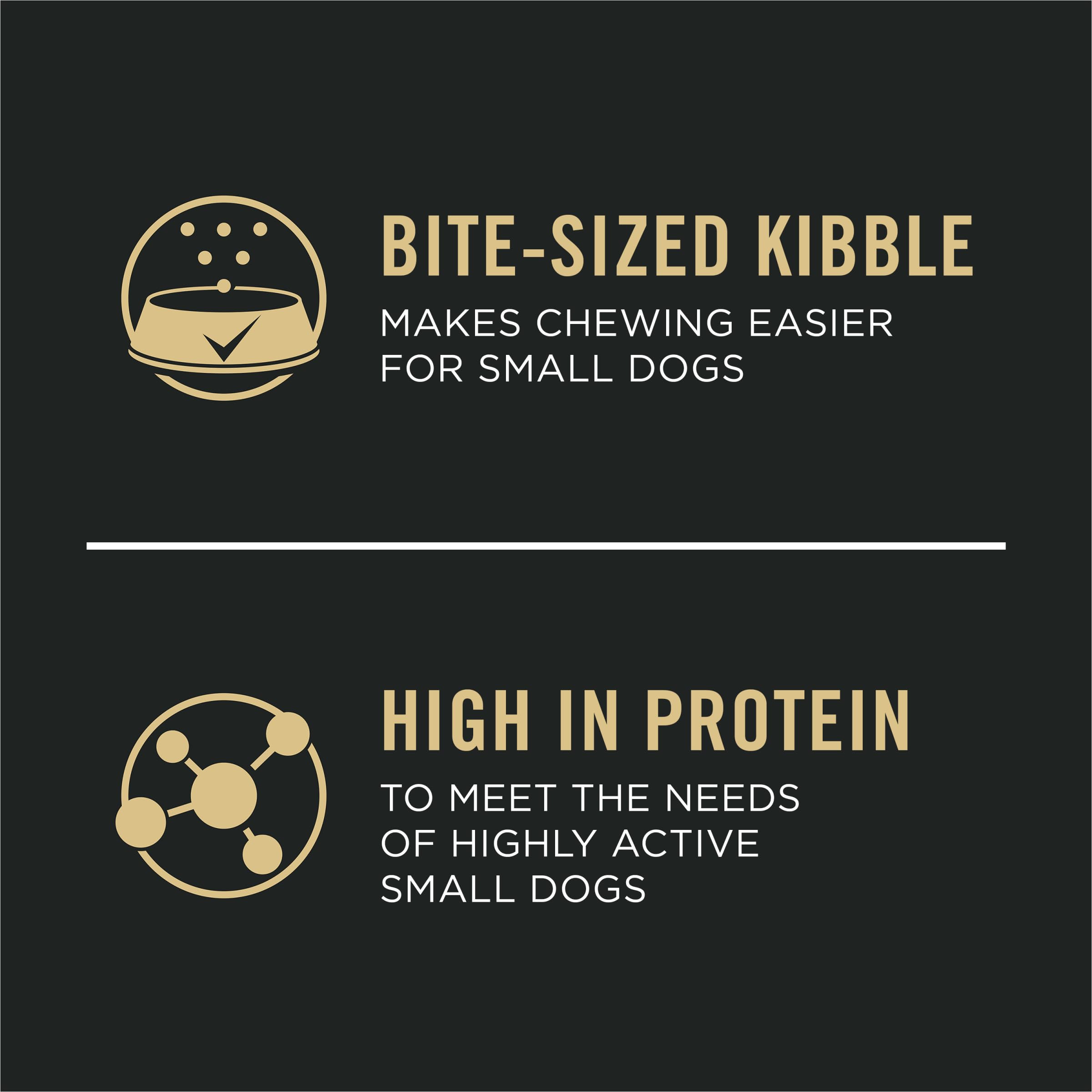 Purina Pro Plan High Protein Small Breed Puppy Food DHA Chicken & Rice Formula - 18 lb. Bag