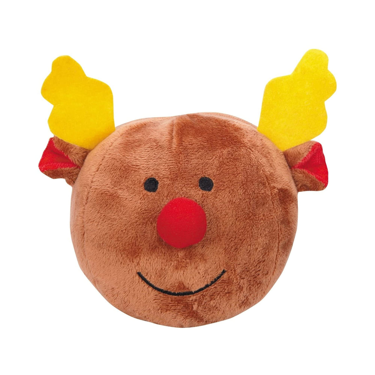 Grriggles Snowball Gang Dog Toys, 5' Reindeer