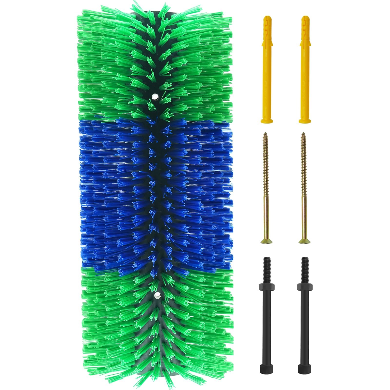 Livestock Scratching Brush Horse Massage Grooming Brushes With 4 Screws For Goat,Cattle,Cow,Sheep, Horses,Pigs And Other Animal 