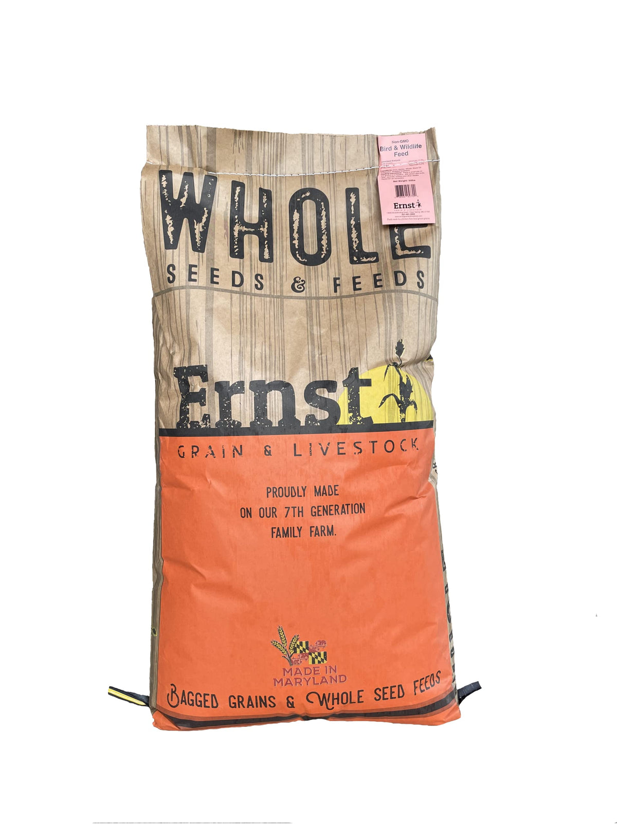 Homestead Harvest Ernst Grain Bird & Wildlife Feed, Non-Gmo - Perfect Feed For Deer, Ducks, Squirrels, Turkeys, Rabbits, Geese, And More! (50 Lb)