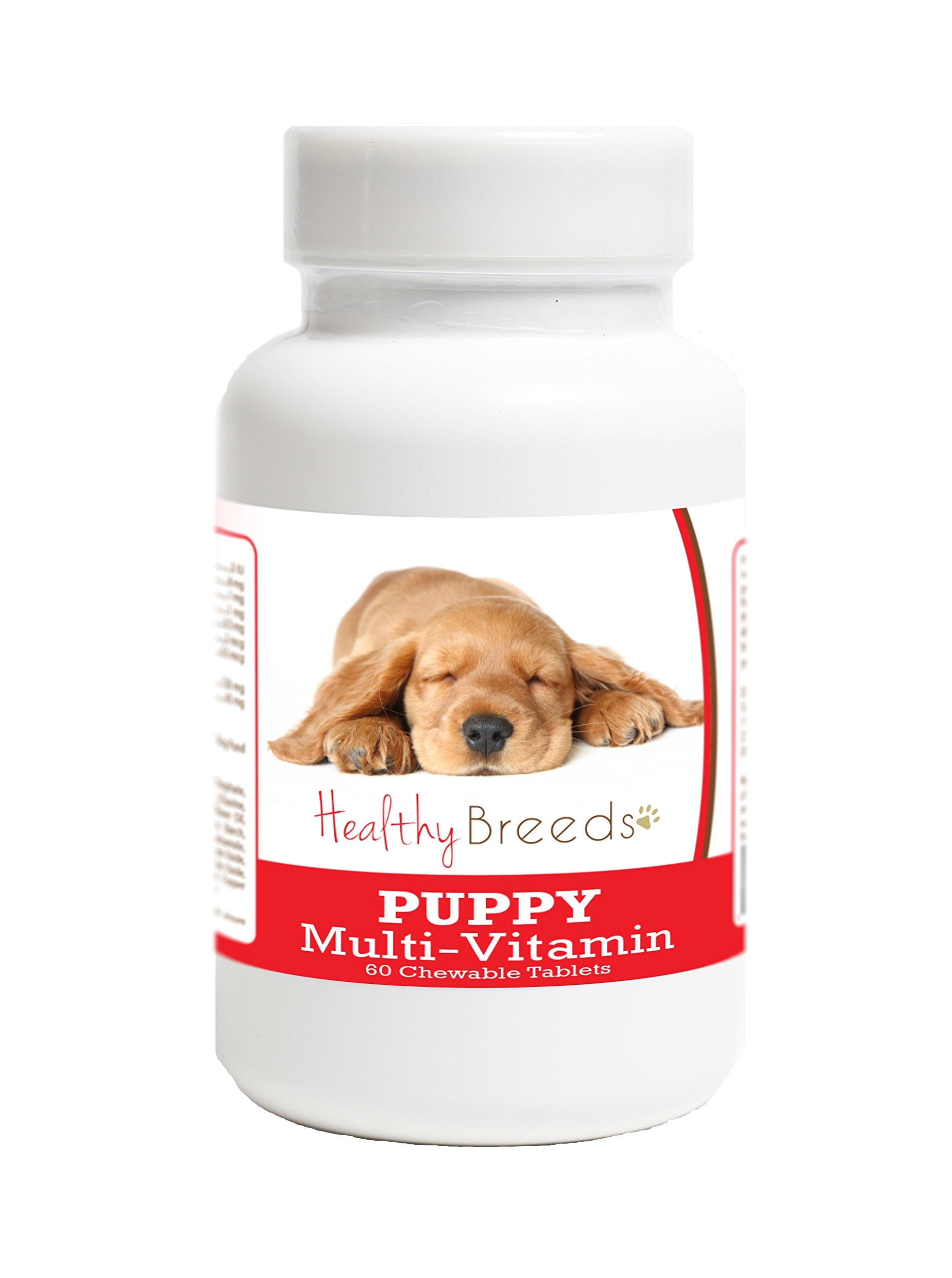 Healthy Breeds English Cocker Spaniel Puppy Dog Multivitamin Tablet 60 Count