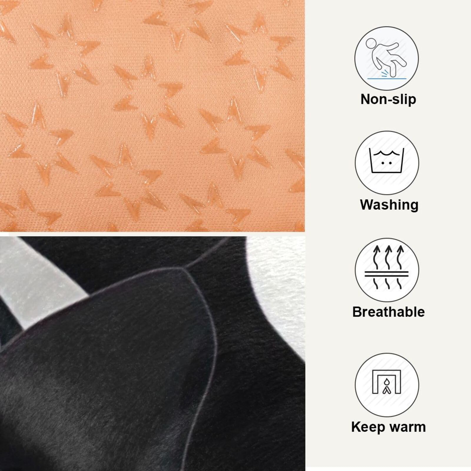 Coikll Cow Print Pet Bed Pad Soft Dog Bed Mat With Anti-Slip Bottom, Machine Washable Crate Pad Mattress For Dog Sleeping- 36 *