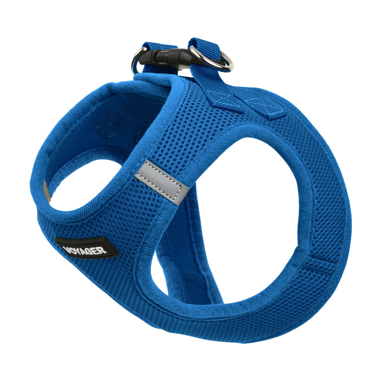 Voyager Step-In Air Dog Harness - All Weather Mesh Step In Vest Harness For Small And Medium Dogs And Cats By Best Pet Supplies - Harness (Royal Blue), Xs (Chest: 13-14.5')